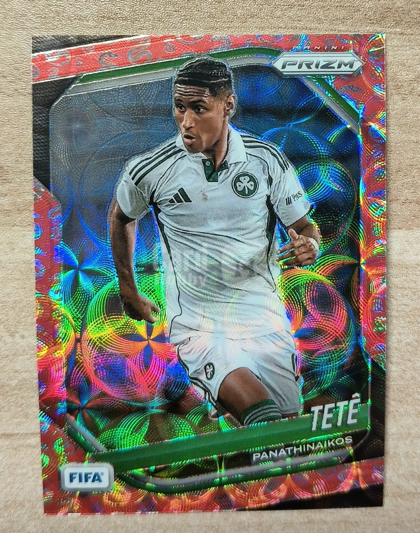 2025-26 Panini Prizm FIFA Tetê 【免费代卖】泰特 带编 48编 万花筒折射 折射 #59 A1