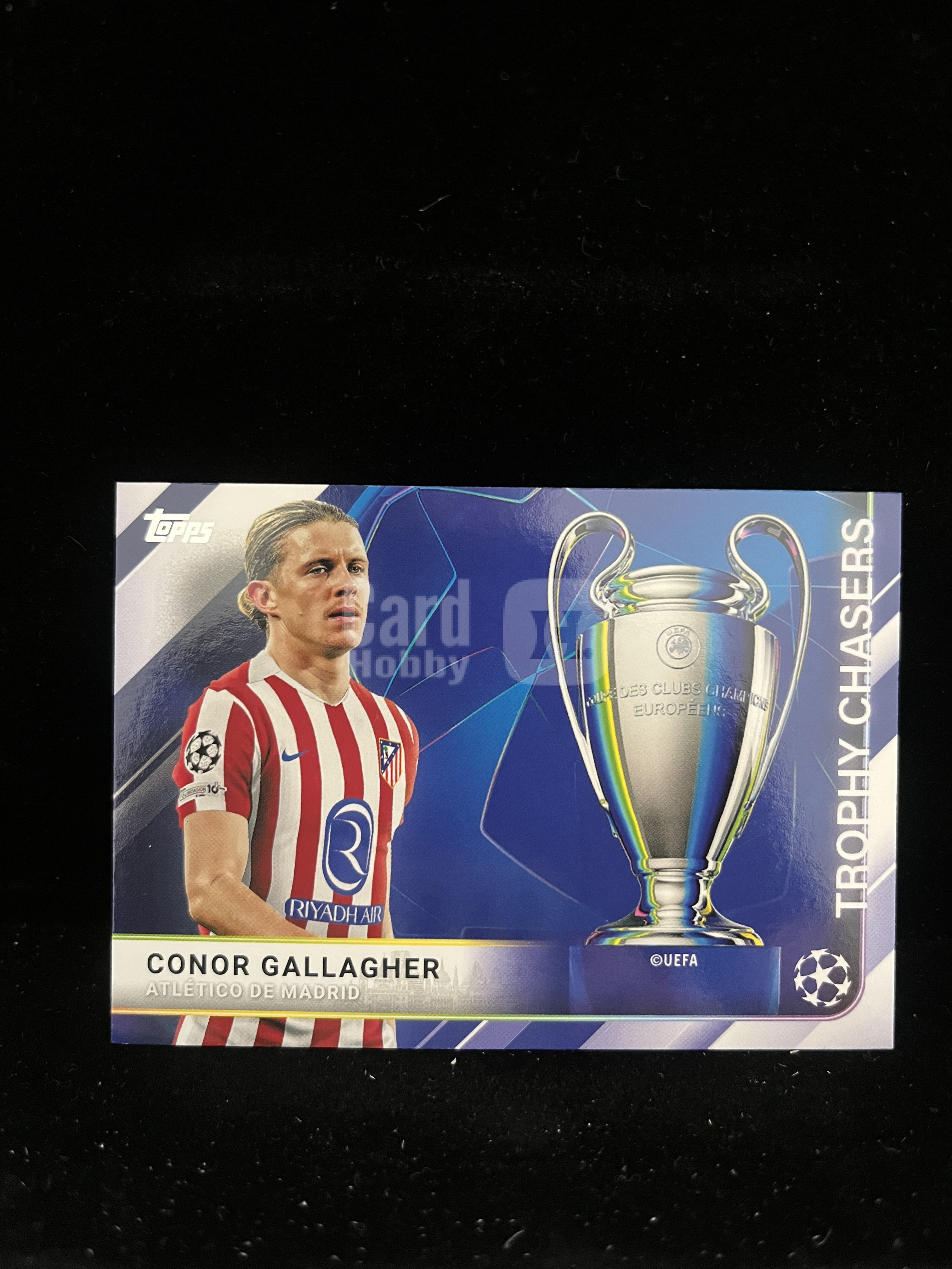 免费代拍 2025 Topps UEFA Club Competitions 欧冠 加拉格尔 Conor Gallagher Trophy Chasers 卡品如图#H383