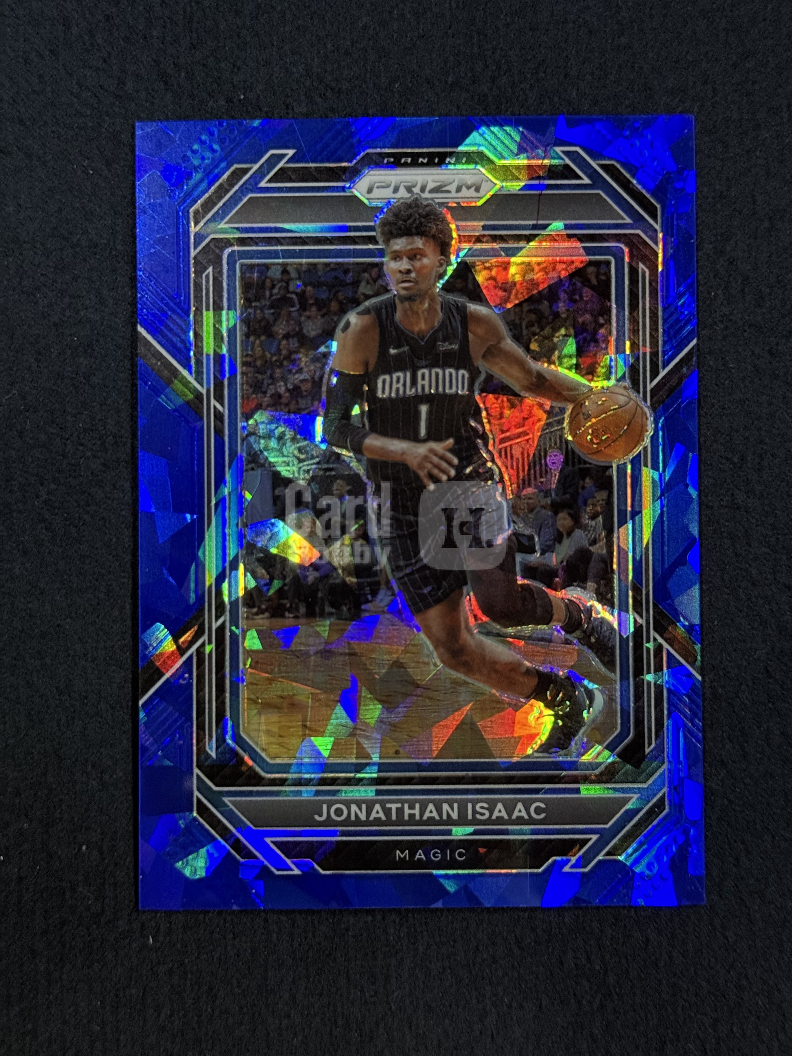 2022-23 Panini Prizm Jonathan Isaac 【未定义潮】乔纳森 艾萨克 PZ 蓝碎冰 折射 魔术 /125编 收藏必备 卡品如图
