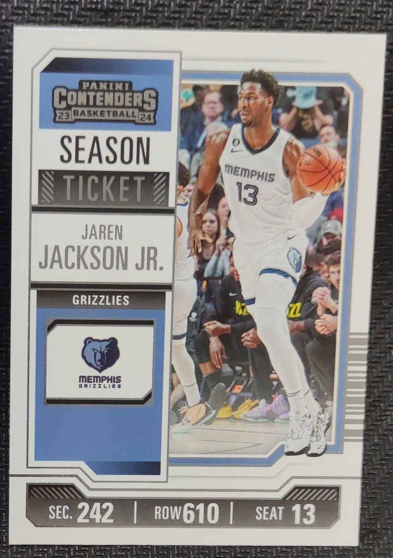 2023-24 Panini Contenders Jaren Jackson Jr. 杰伦 杰克逊 灰熊队 no.93 凑套必备 可累计
