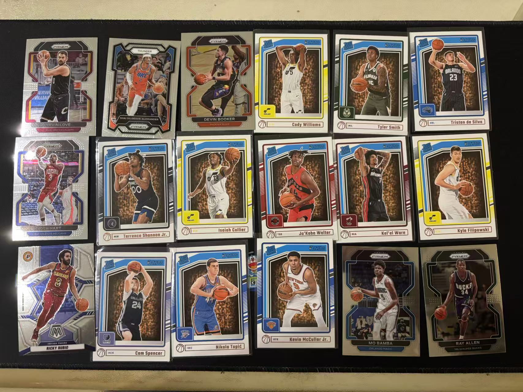 【星辰】PANINI 多年份 多系列 SGA 亚历山大 布克 卢比奥 雷 阿伦 史密斯 等