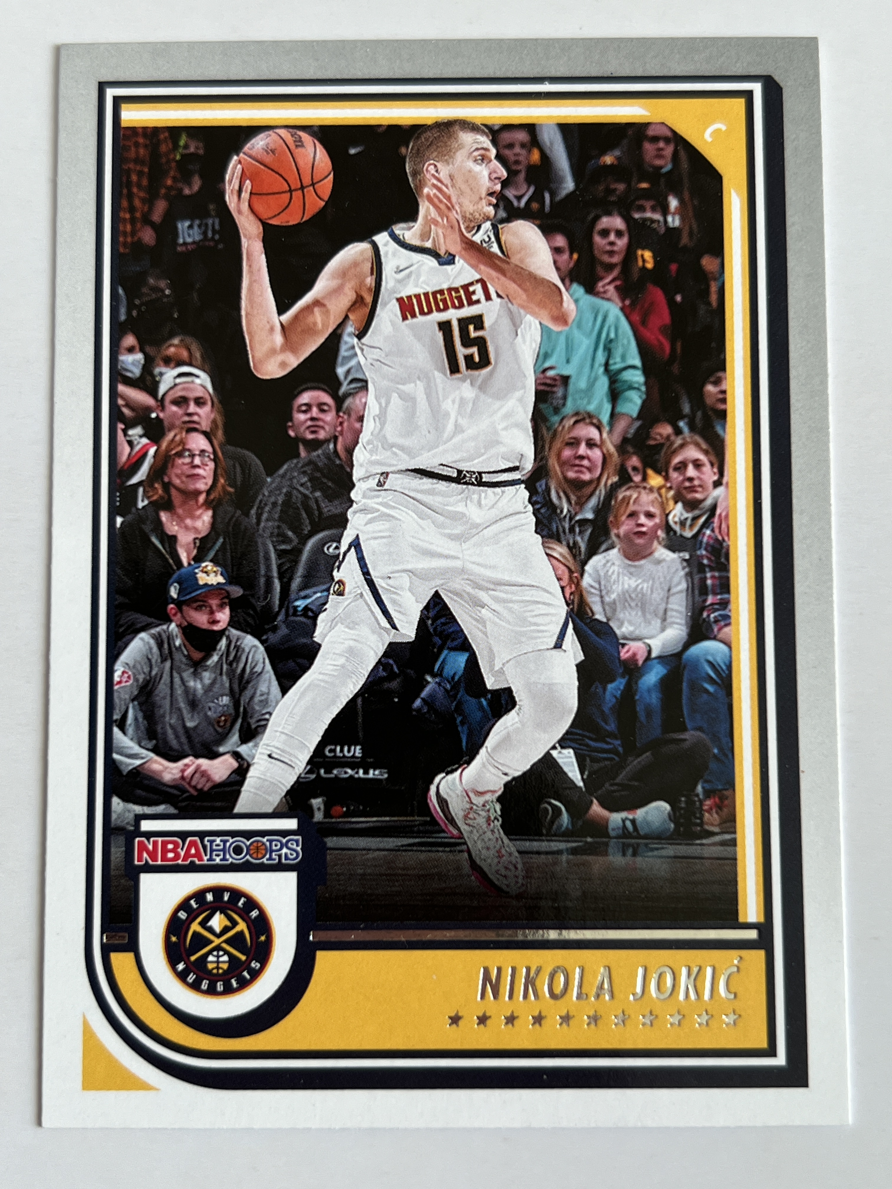 2022-23 Panini Hoops Nikola Jokic 尼古拉 约基奇 约老师 掘金队 《 热门球星 收藏必备 》 凑套必备 实卡精美 #187