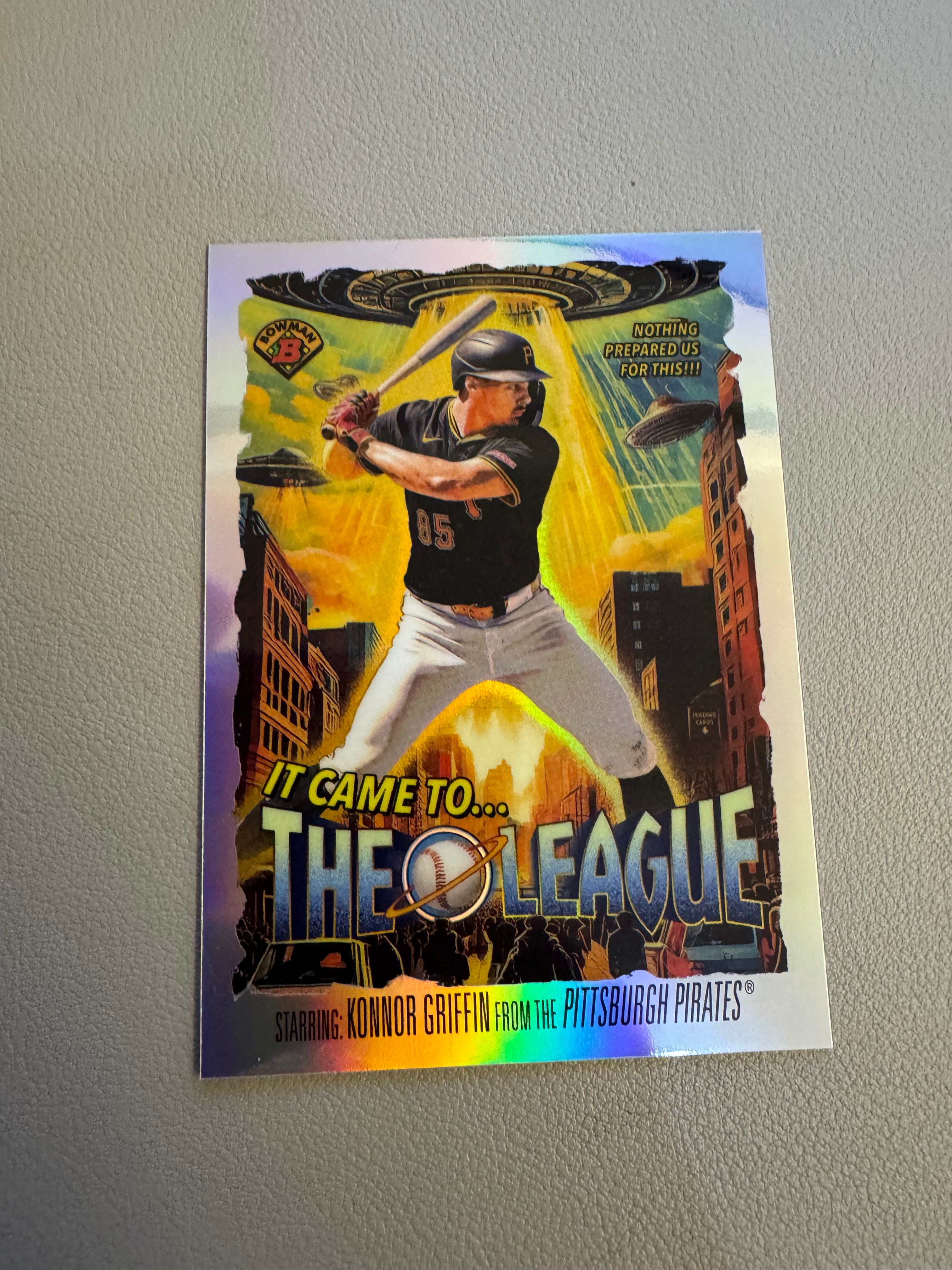 2025 Topps bowman konnor griffin RC 康纳 格里芬 新秀来到大联盟特卡 收藏投资必备