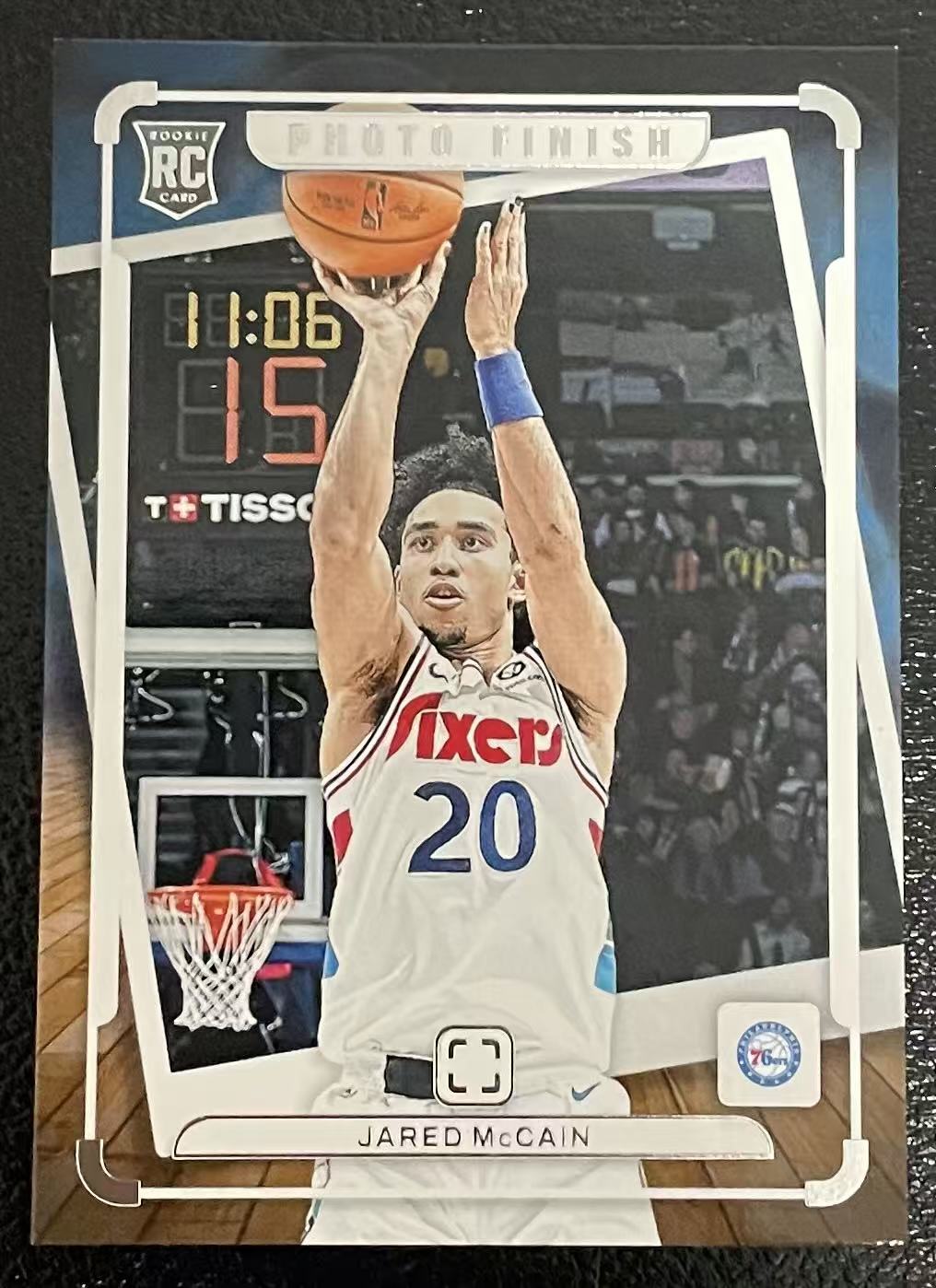 2024-25 Panini Photogenic Jared McCain RC 上镜 76人 贾里德 麦凯恩 新秀 base 卡品如图