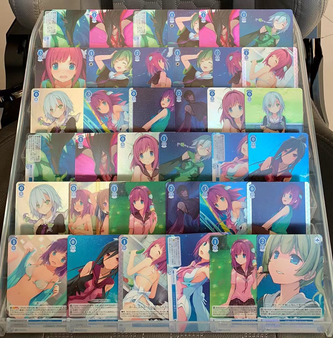 YX-Y 2025 TCG 武士道 黑白双翼 日版 WSR Rose sprite 雪碧社 蓝色SR闪卡 一图打包 收藏打牌必备 喜欢的老板不要错过(不累积)