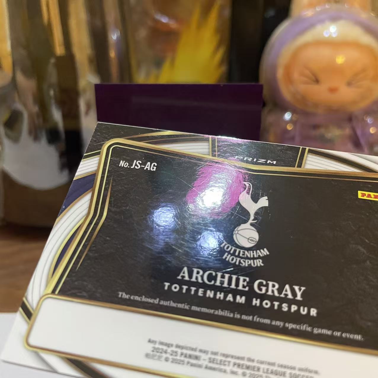 2025 Panini Select ARCHIE GRAY RC 【seven拍卖】热刺 阿奇 格雷 新秀 物料 卡品如图 细节如图 ly