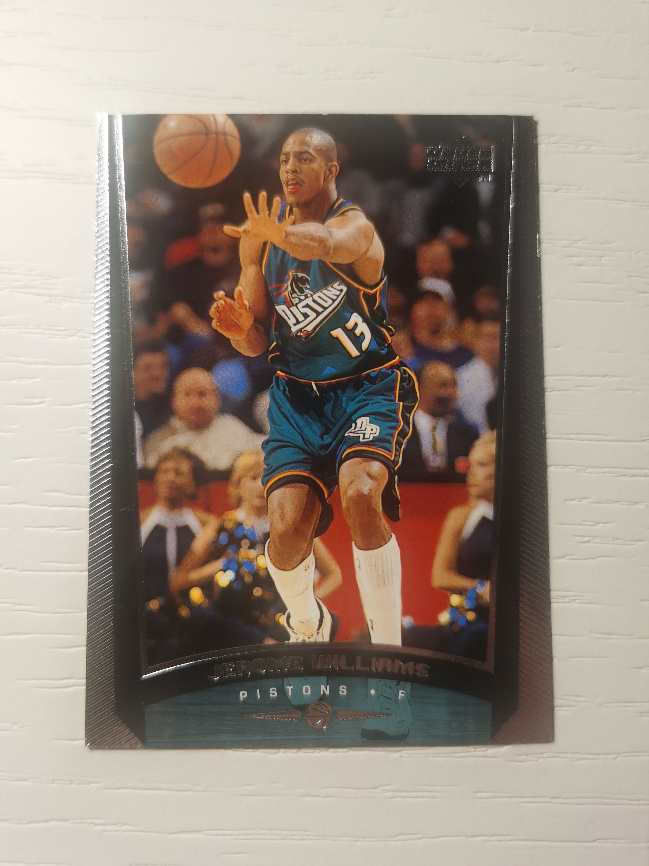 1998-99 Upper Deck Base Jerome Williams 1998-1999 杰罗姆-威廉姆斯 UD 银标 绰号垃圾狗 活塞 硬通货 极具收藏价值
