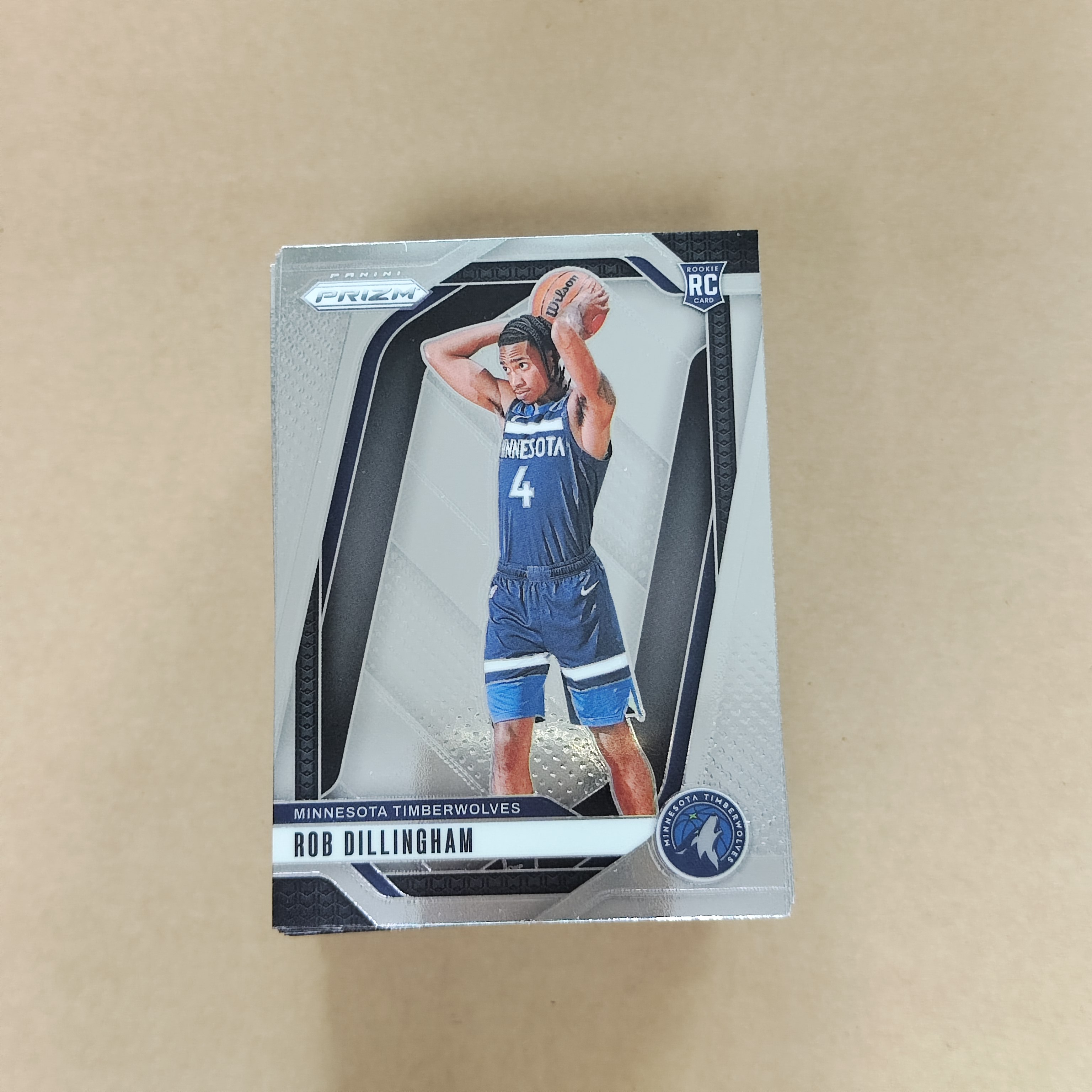 2024-25 【HADE拍卖-手续费0％】 prizm rob dillingham 迪林厄姆   rc新秀  单卡base 卡品如图ZKB50