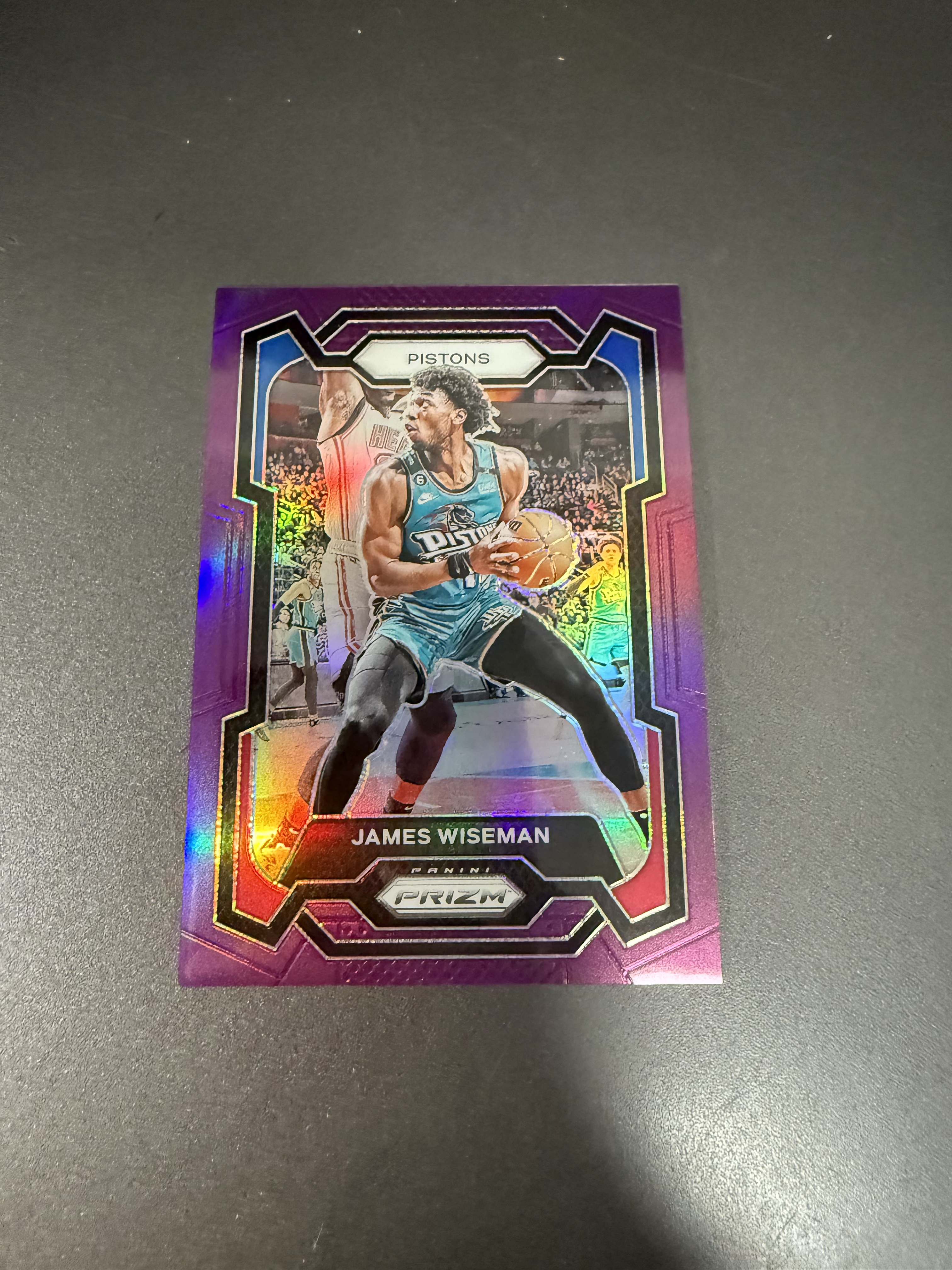 2023-24 Panini Prizm James Wiseman 詹姆斯 怀斯曼 紫折 99编 w