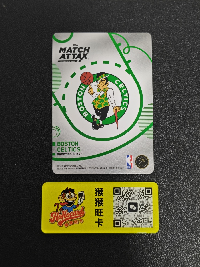2025 Topps Match Attax Jrue Holiday 【猴猴旺卡】25赛季 游戏版 金平行 凯尔特人 朱 霍乐迪 大比例 近期大热 卡品如图 接代拍b8【龙】