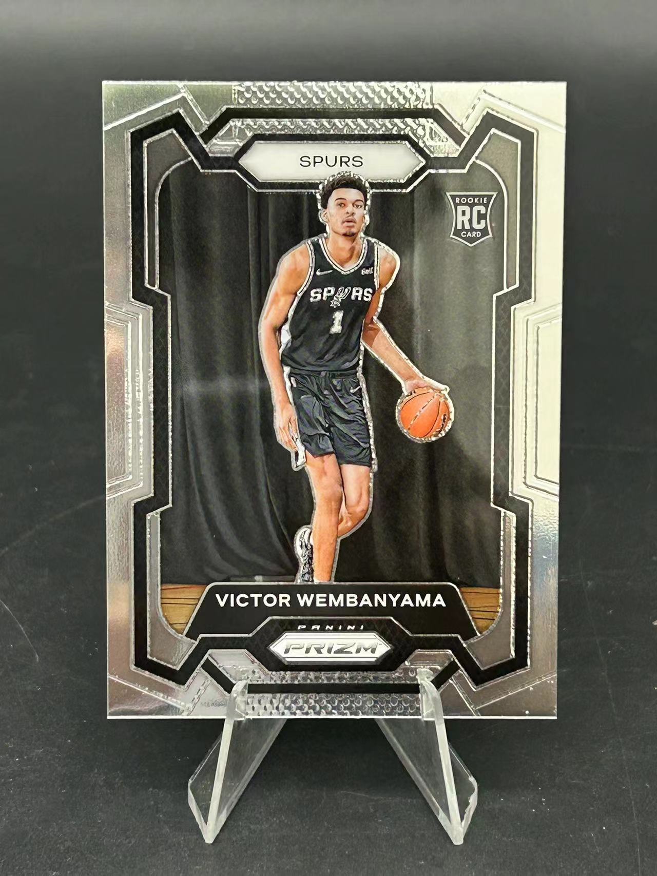 2023 24 Panini Prizm Victor Wembanyama Rc 【肥猫代卖】孙sen Prizm 马刺 文班亚马 斑马