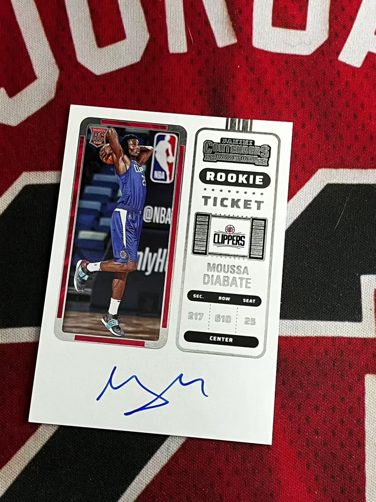 【接寄拍费率低至5%含卡淘手续费】2022-23 PANINI CONTENDERS 球票系列 快船 新秀RC 穆萨迪亚巴特 迪亚巴泰 签字卡 卡签 正新秀球票签字卡 专收凑套必备【烂臭嘴拍卖】