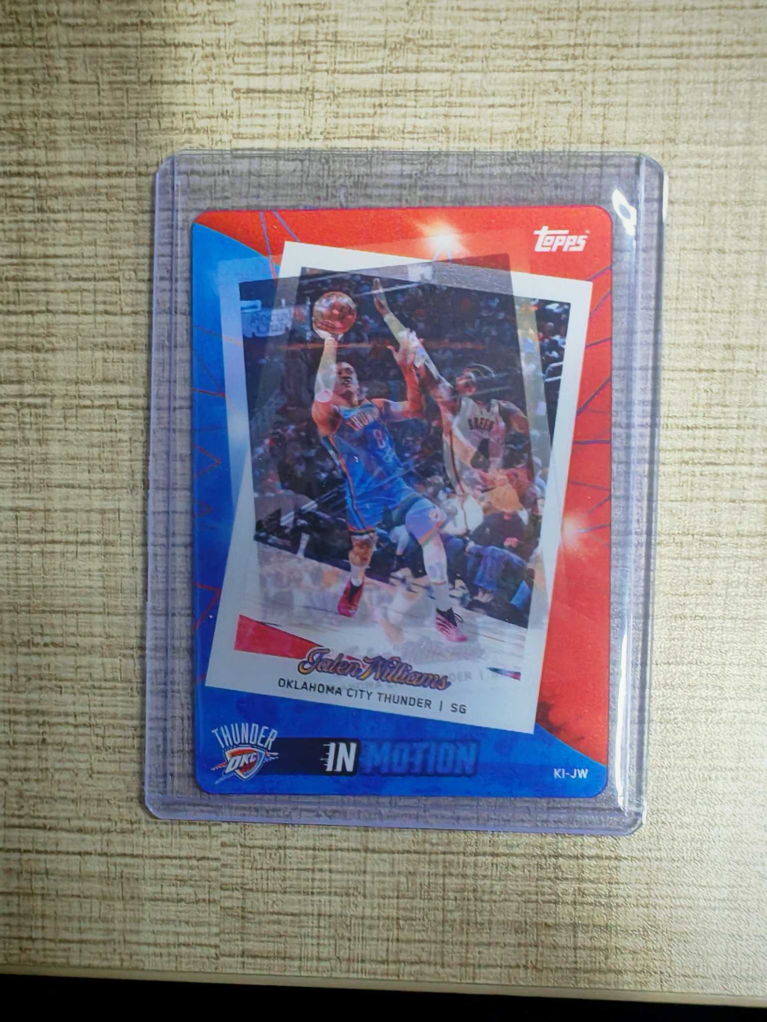 2025-26 Topps 卡游 Kayou Match Attax 游戏版 老八 杰伦威廉姆斯 光栅特卡