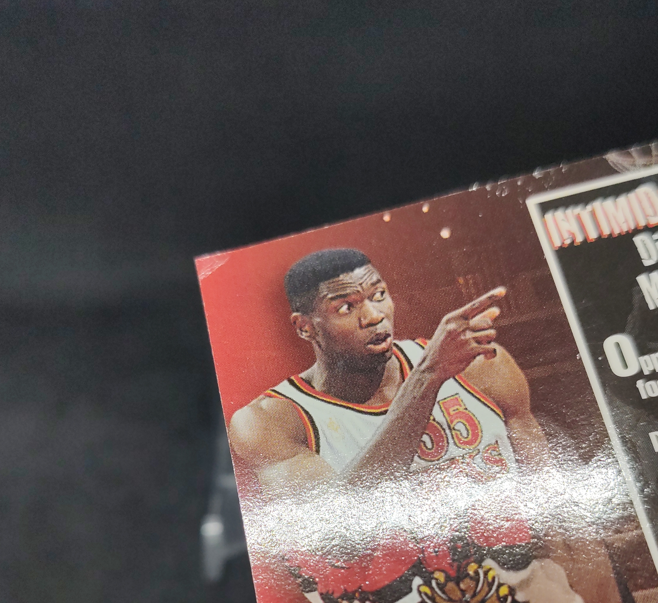 【DC拍卖】7.14(微瑕)1997-98 Skybox Premium 迪肯贝穆托姆博 Mutombo Intimidators 威慑者特卡 老鹰 经典老特卡