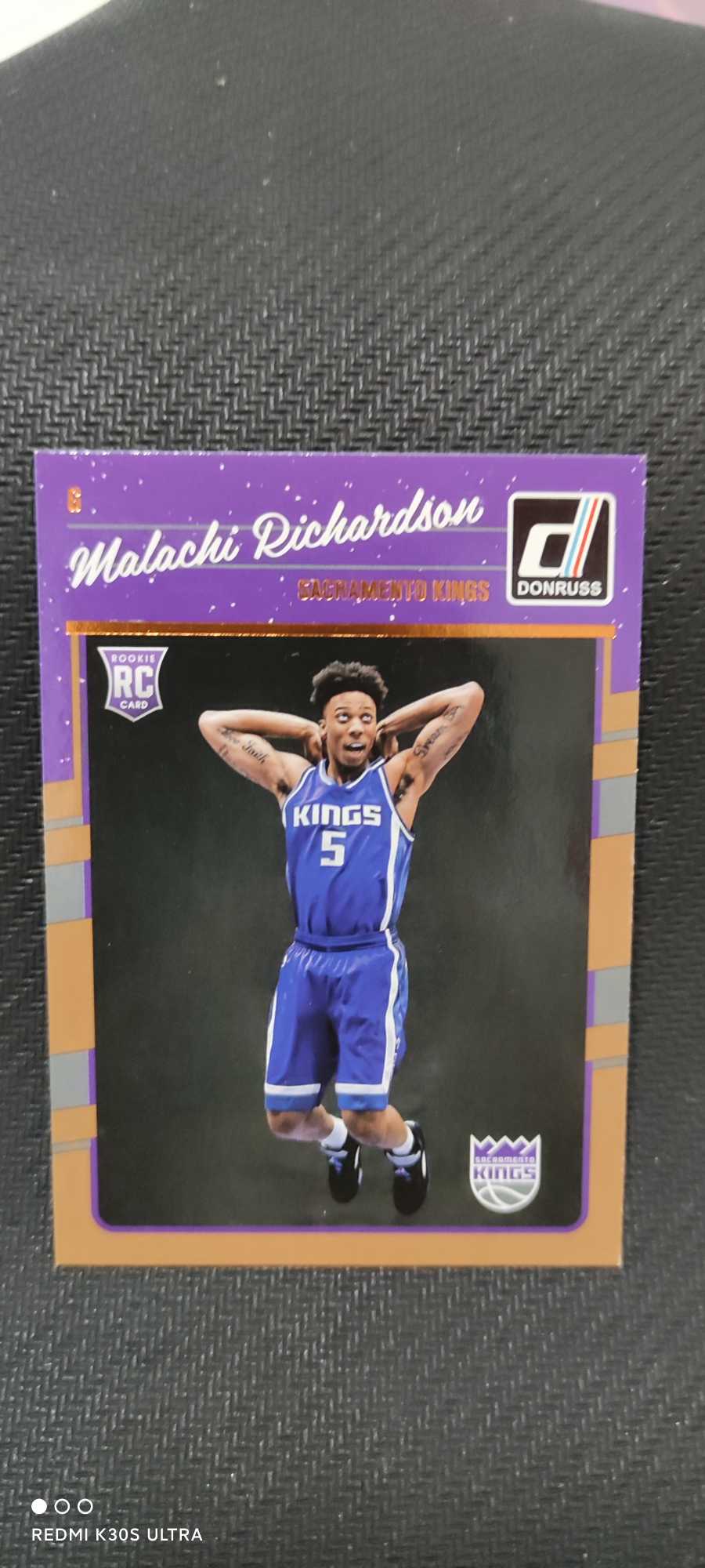 2016-17 Panini Donruss Malachi Richardson RC 马拉奇 理查德森 新秀rc 国王队 no.169 凑套必备 可累计