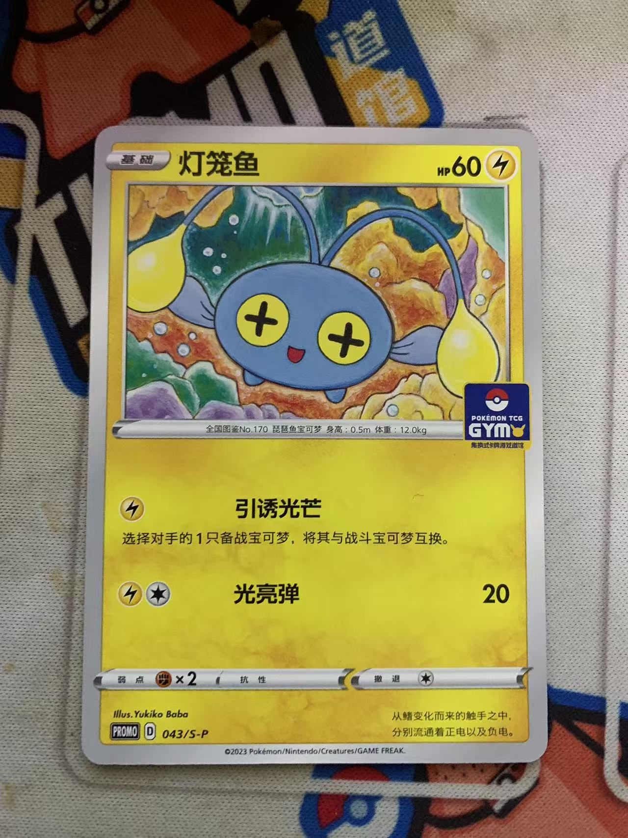 2024 Pokemon TCG 1 灯笼鱼 道馆包 chs 宝可梦 简中 木水拍卖第九十五期