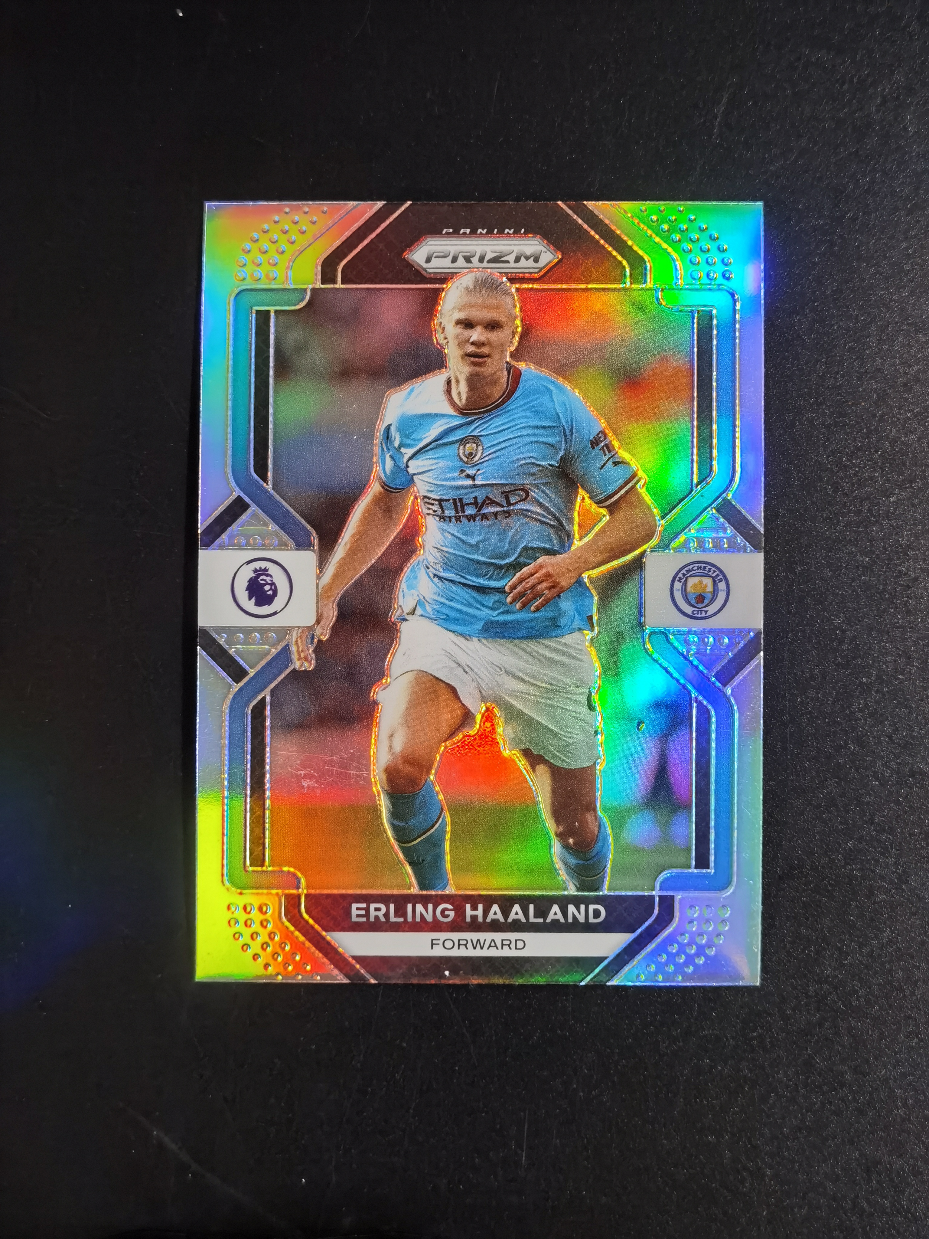 2022-23 Panini Prizm Erling Haaland 艾尔林 哈兰德 曼城 银折 卡品如图 专收必备