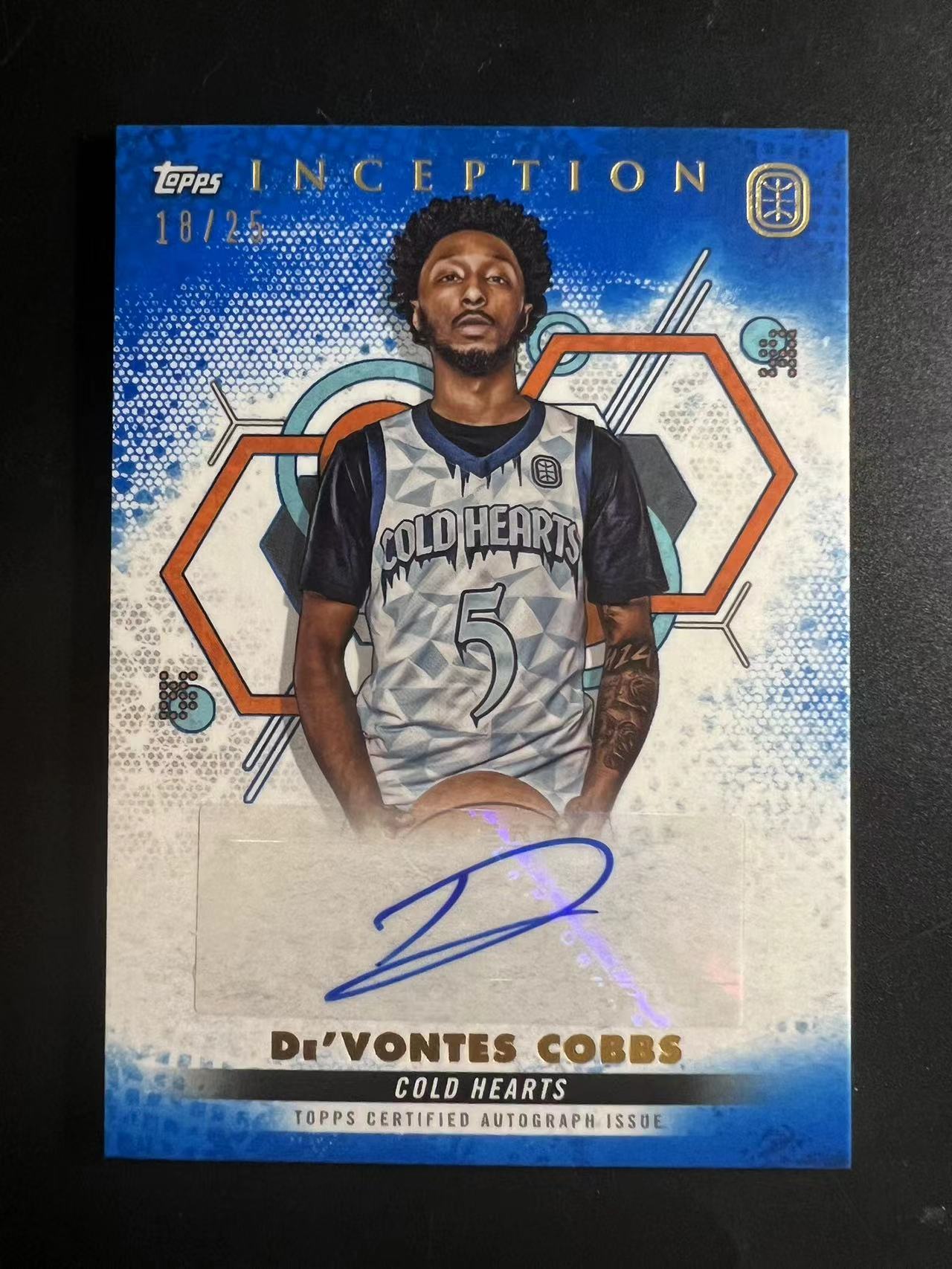 2022-23 Topps topps devontes cobbs 【肥猫代卖】泽 topps 德文特斯科布斯 25编 签字 收藏必备 卡淘