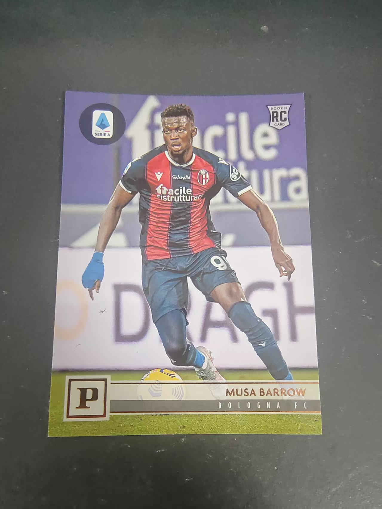 【可合并,不累计】2020-21 Panini Chronicles Musa Barrow RC 意甲 编年史 博洛尼亚 巴罗 新秀