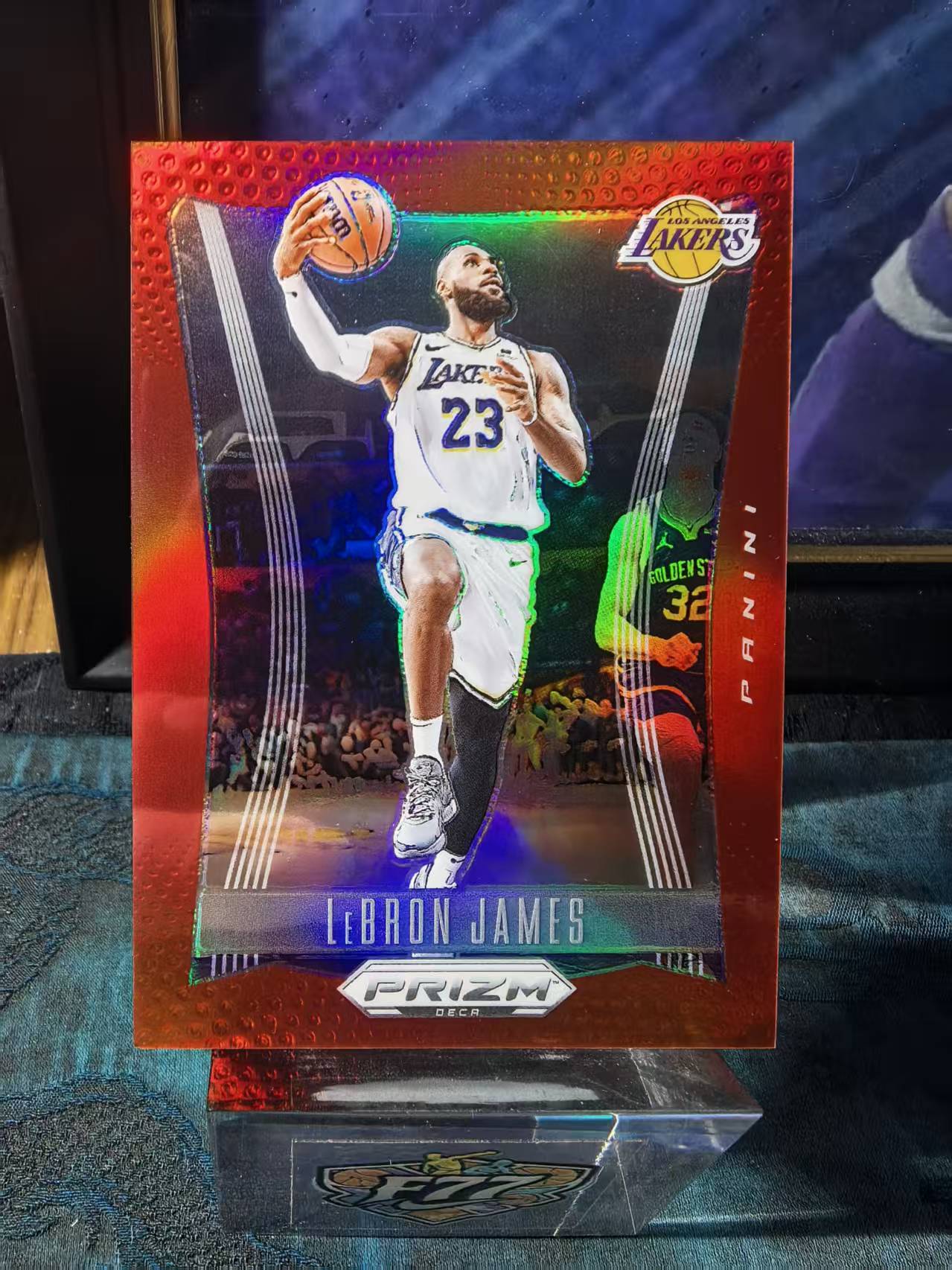 2023-24 Panini Prizm LeBron James pz十周年复刻 勒布朗 詹姆斯 小皇帝 199编 红折 折射 洛杉矶湖人队 历史得分王 超级巨星 收藏必备 7788