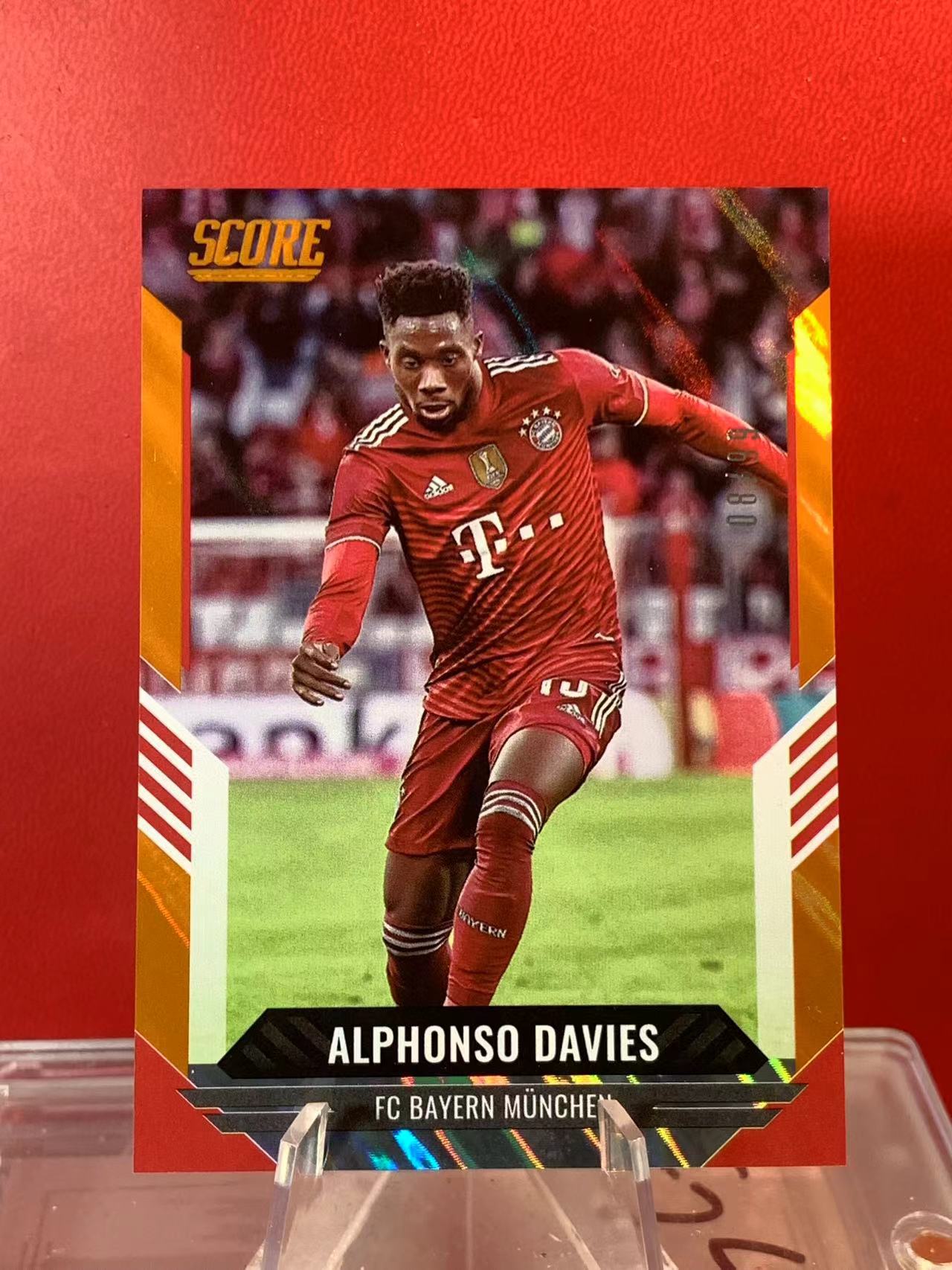 (詹叔代拍)2021-22 Panini Score Alphonso Davies 拜仁 加拿大 阿方索 戴维斯 08/99编! 卡品如图 顺丰寄付 泰山