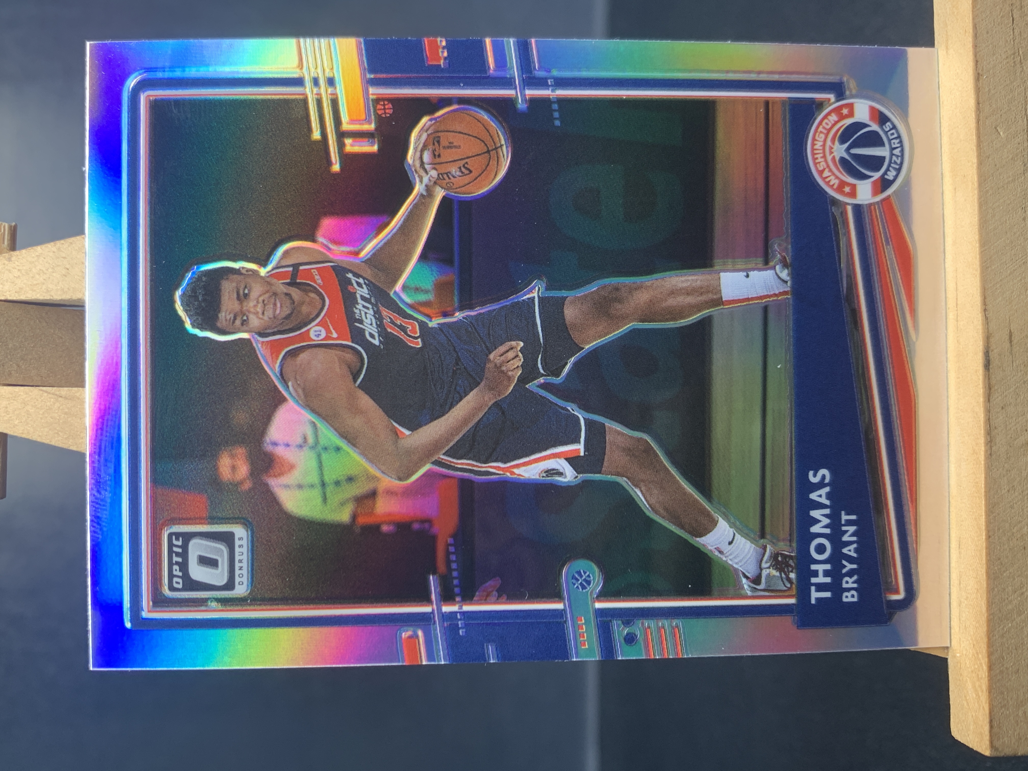 (C2)  2020-21 PANINI OPTIC 银折 托马斯 布莱恩特 奇才 近期大热球星  收藏必备 卡品如图! ! !