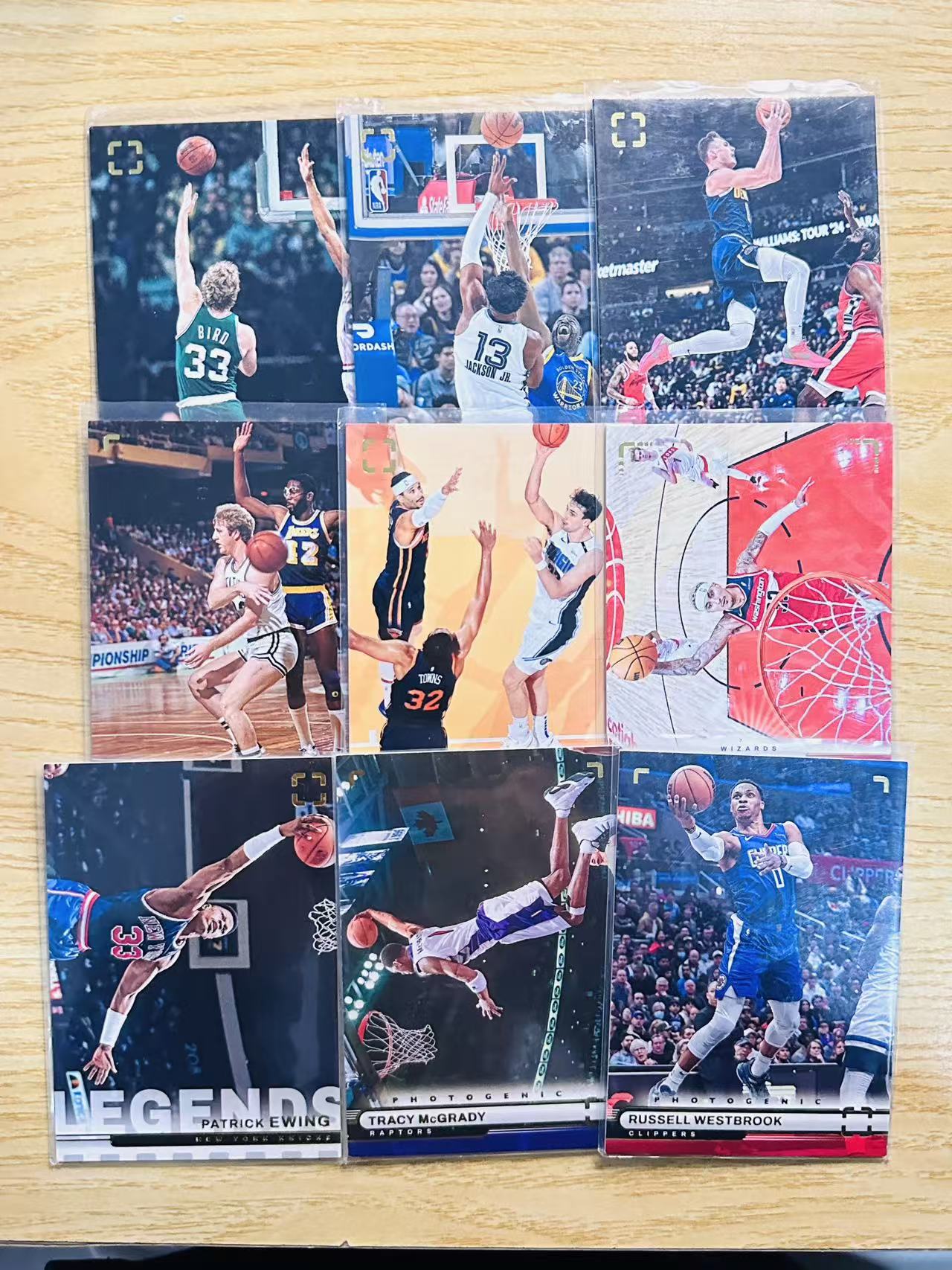 2023-24 Panini PaniniPhotoGenicNBA Franz Wagner 嘿嘿代卖 上镜 瓦格纳 威少 伯德 尤因 9张打包lot 收藏必备