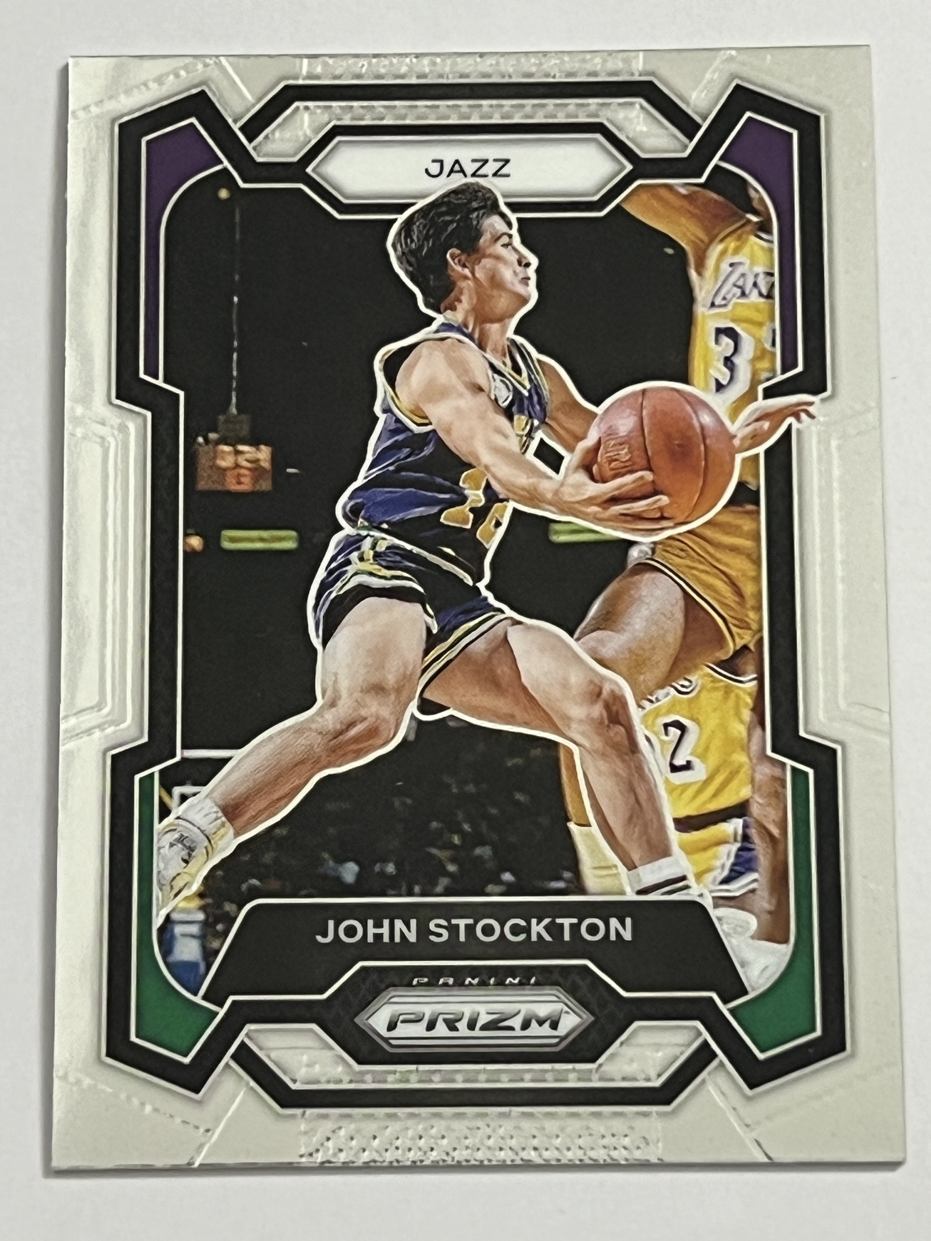 2023-24 Panini Prizm John Stockton 约翰 斯托克顿 爵士队 热门球星 收藏必备 实卡精美 #198