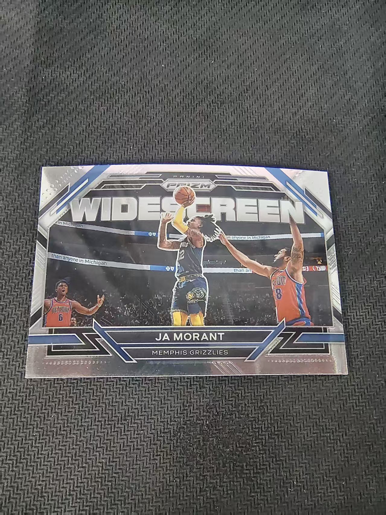 【可合并,不累计】2022-23 Panini Prizm Ja Morant 贾 莫兰特 灰熊 Widescreen特卡 PZ 划痕 边角微瑕 介意勿拍 #5
