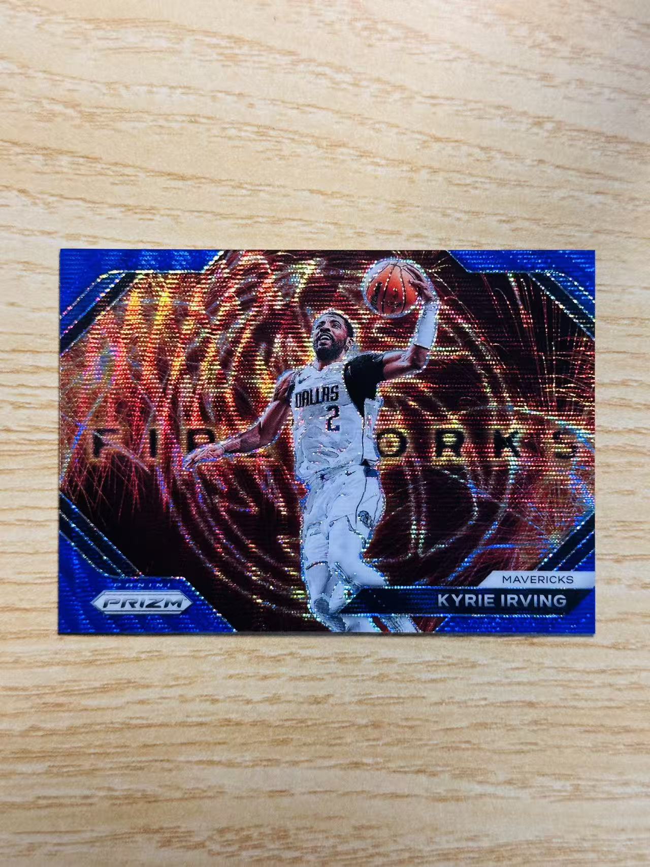2023-24 Panini Prizm Kyrie Irving 嘿嘿代卖 凯里 欧文 特卡 蓝波纹折 独行侠 欧神仙 收藏必备