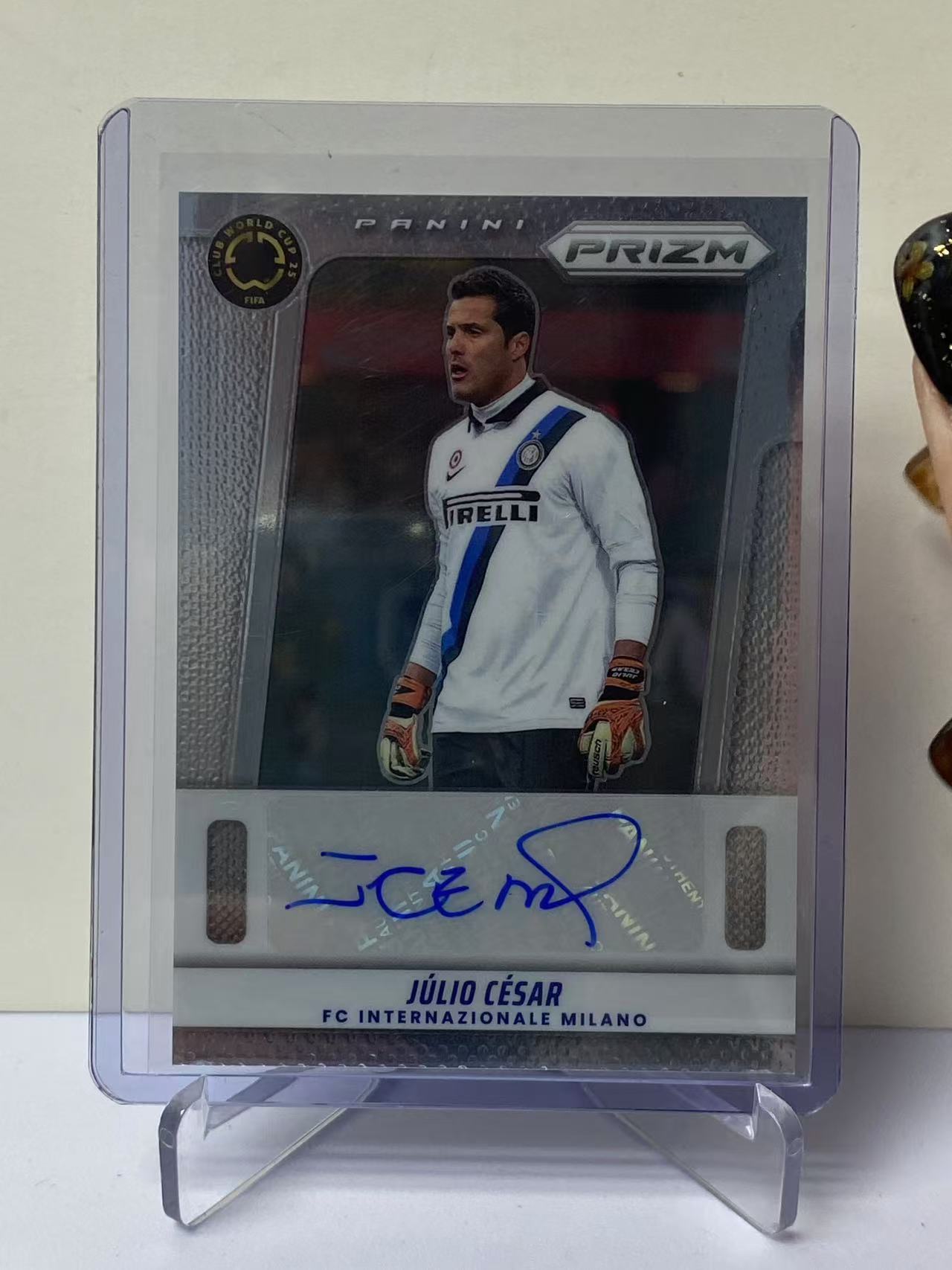 2025 Panini Prizm Julio Cesar 世俱杯PZ 国际米兰 胡里奥 塞萨尔 签字 墨迹如图 收藏必备 卡品如图 9527