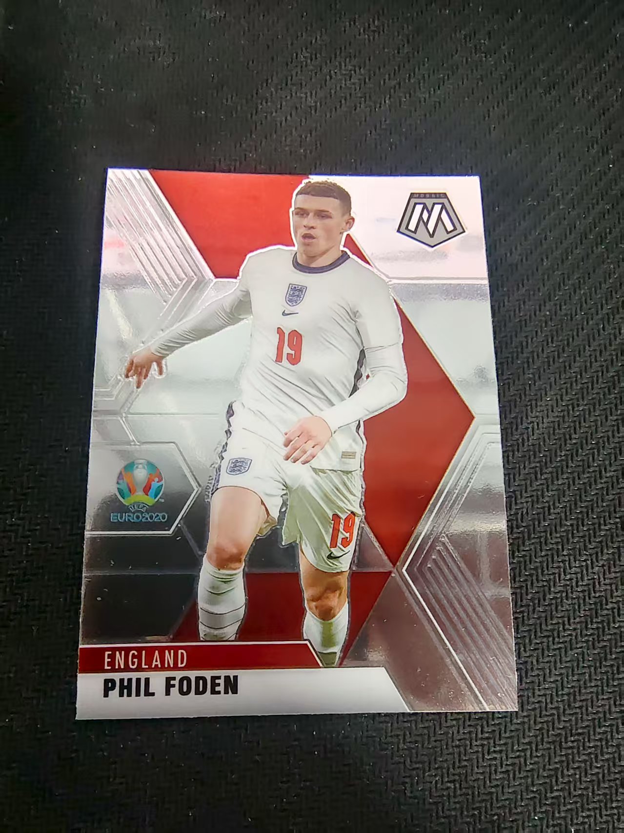 【可合并,不累计】2021 Panini Mosaic Euro Phil Foden 欧洲杯 马赛克 英格兰 曼城 菲尔福登 划痕 边角瑕疵 #102