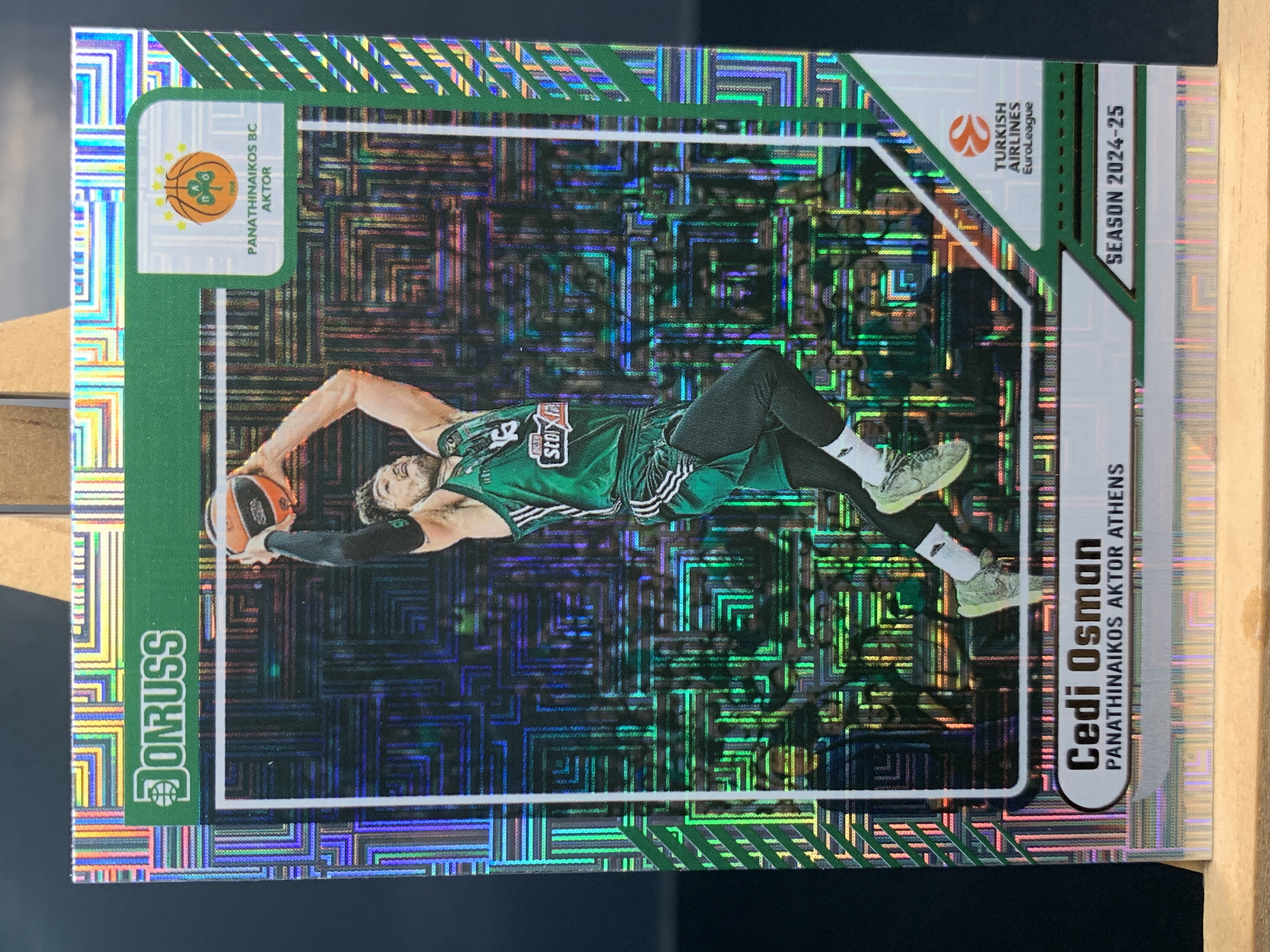 (A5) 2024-25 PANINI 杜蕾斯系列 迷宫折 切迪 奥斯曼  实卡好看 收藏凑套必备卡品如图！！！