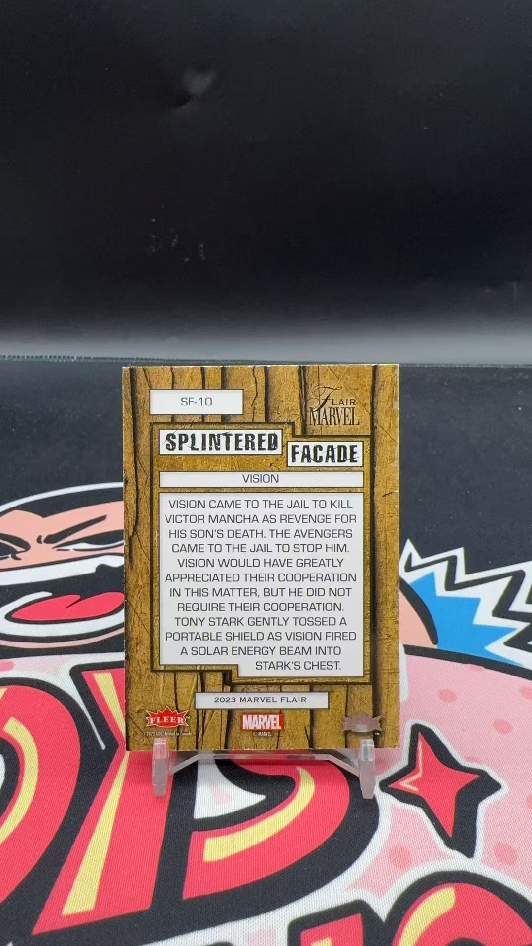 【玩具坑】2024 Flair Marvel 漫威天赋盒 沙盒大比例特卡 #SF10 幻视