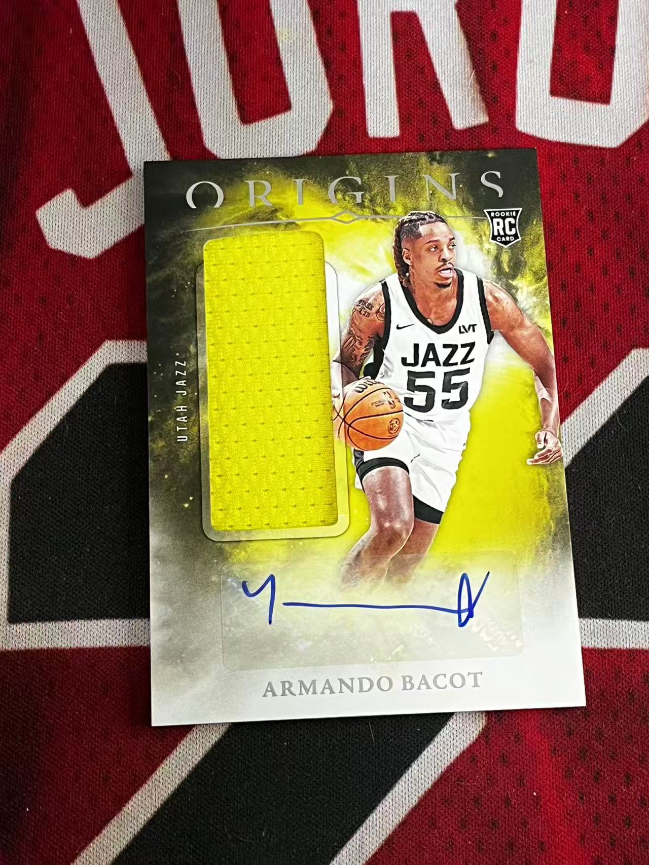 【接寄拍】2024-25 PANINI ORIGINS 起源系列 爵士 新秀RC 阿曼多巴科特 RJA 新秀球衣物料切割签字卡 实物签字卡 专收凑套必备【烂臭嘴拍卖】