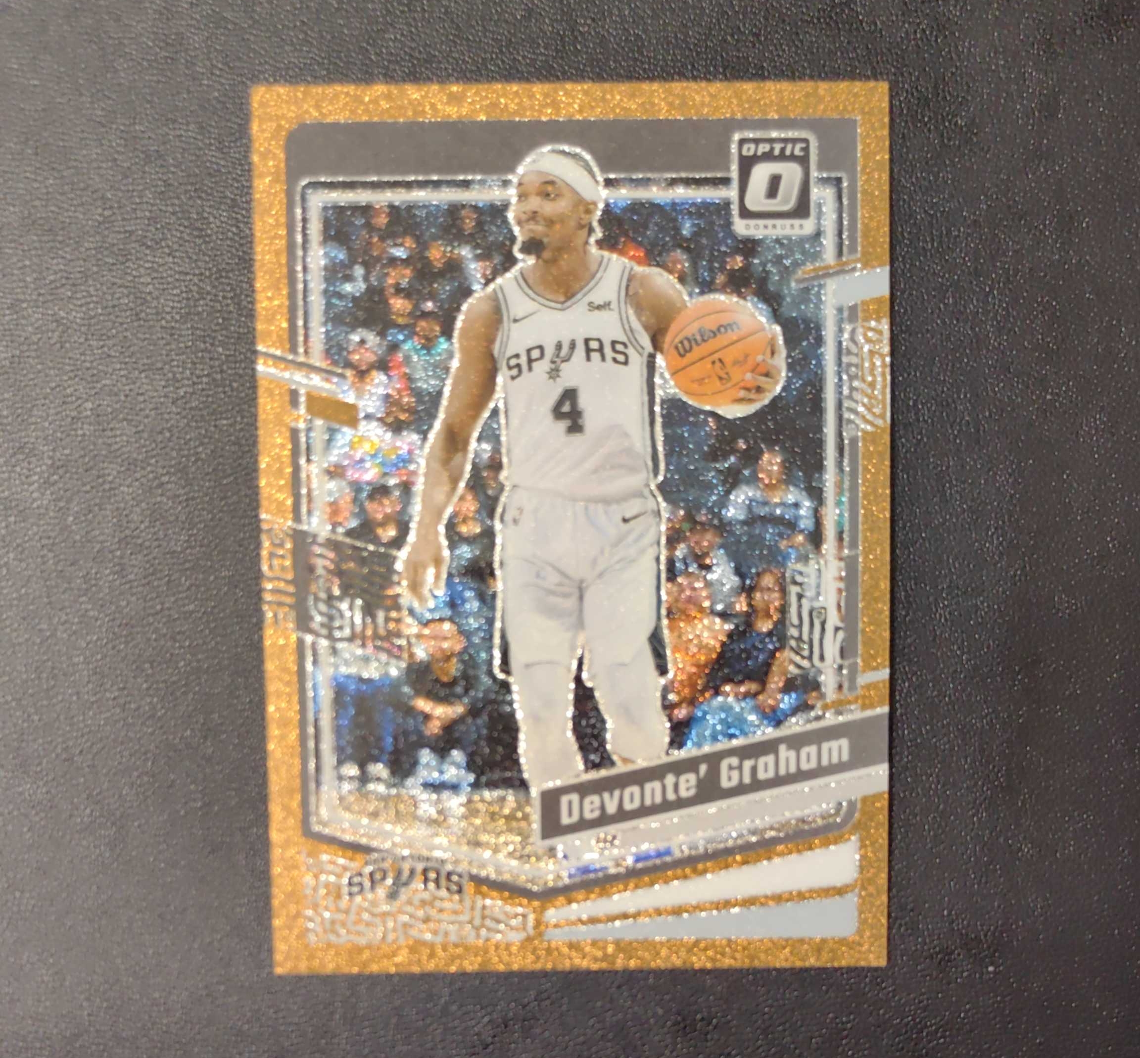 2023-24 Panini Optic Devonte' Graham 格雷厄姆 马刺 99编 铜闪折 库里 东契奇 詹姆斯 勇士 湖人 文班亚马