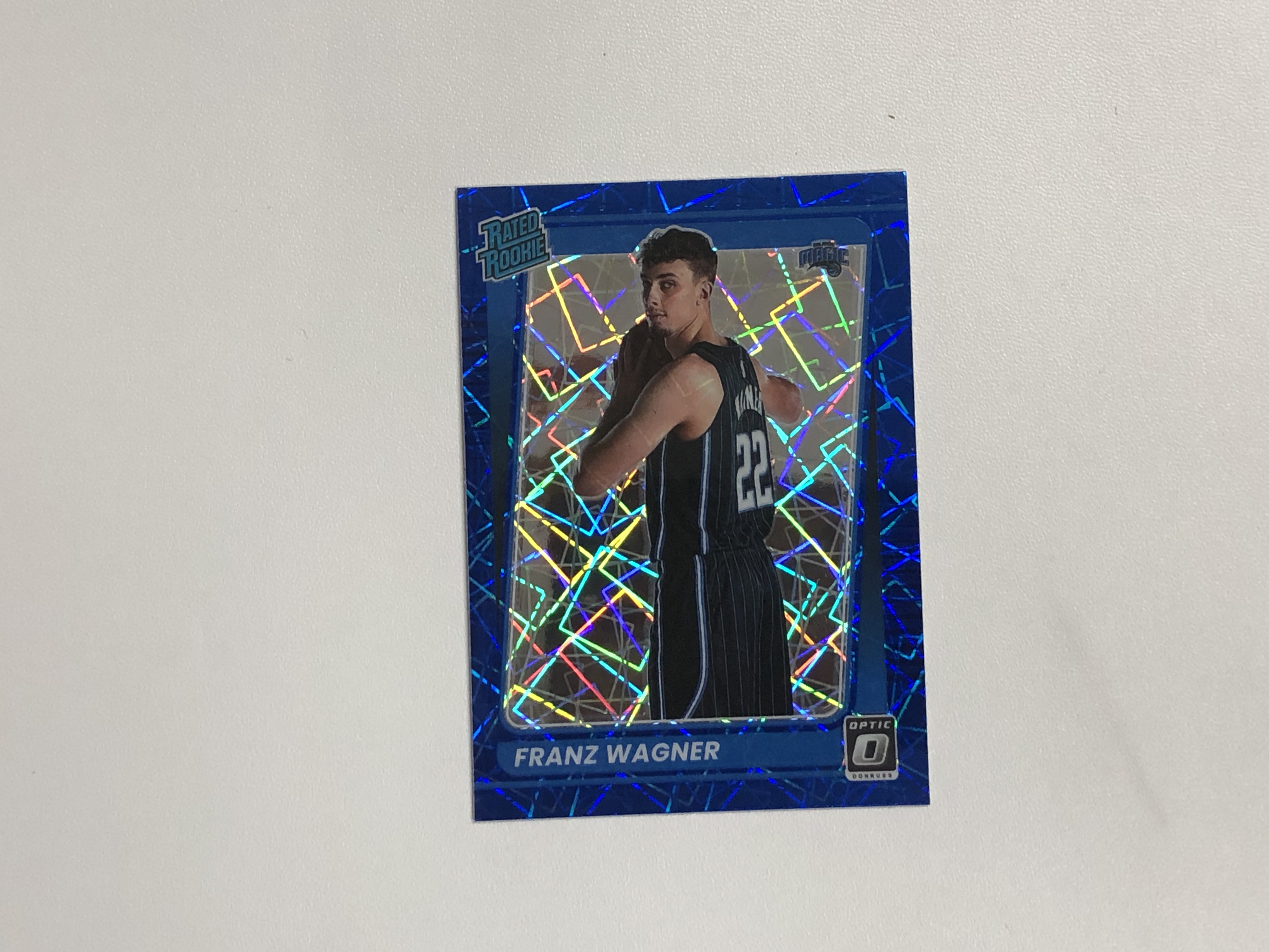 【天秤座拍卖大比例预付】2021-22 Donruss 杜蕾斯 Optic 魔术 Franz Wagner 弗朗茨 瓦格纳 新秀 rc 蓝镭射折 收藏必备※Sun