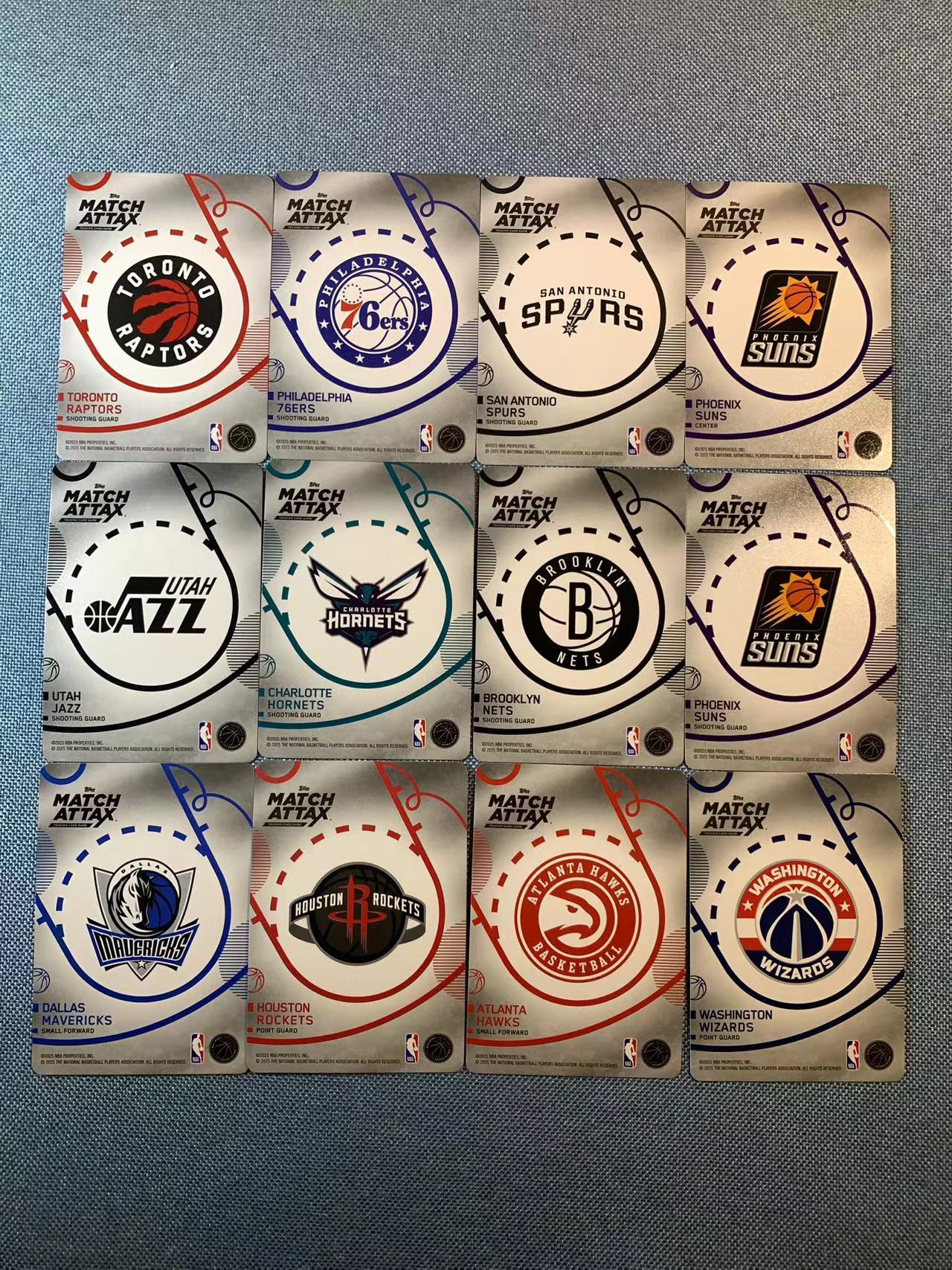 (詹叔代拍)2025-26 topps attax 游戏版 卡游联名 谢泼德 米勒 戴克 萨尔等 折射 特卡 折射 一图多张打包 顺丰寄付 i3