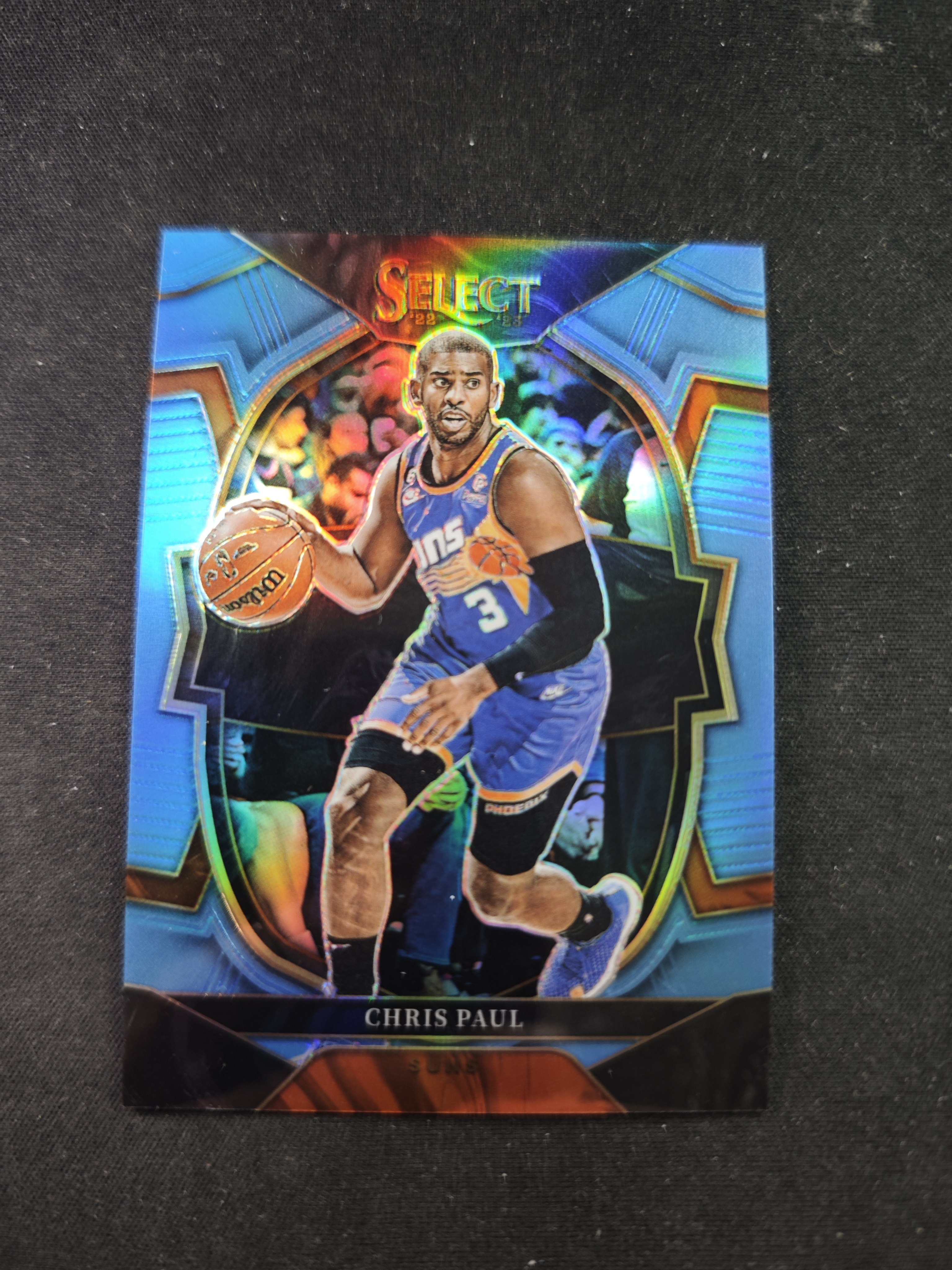 【蛤蟆特卖】克里斯 保罗 控卫之神 2022-23 PANINI SELECT系列 湖蓝色折射 经典设计 限量299编 超级漂亮 稀有好卡 卡品如图 专收必备!