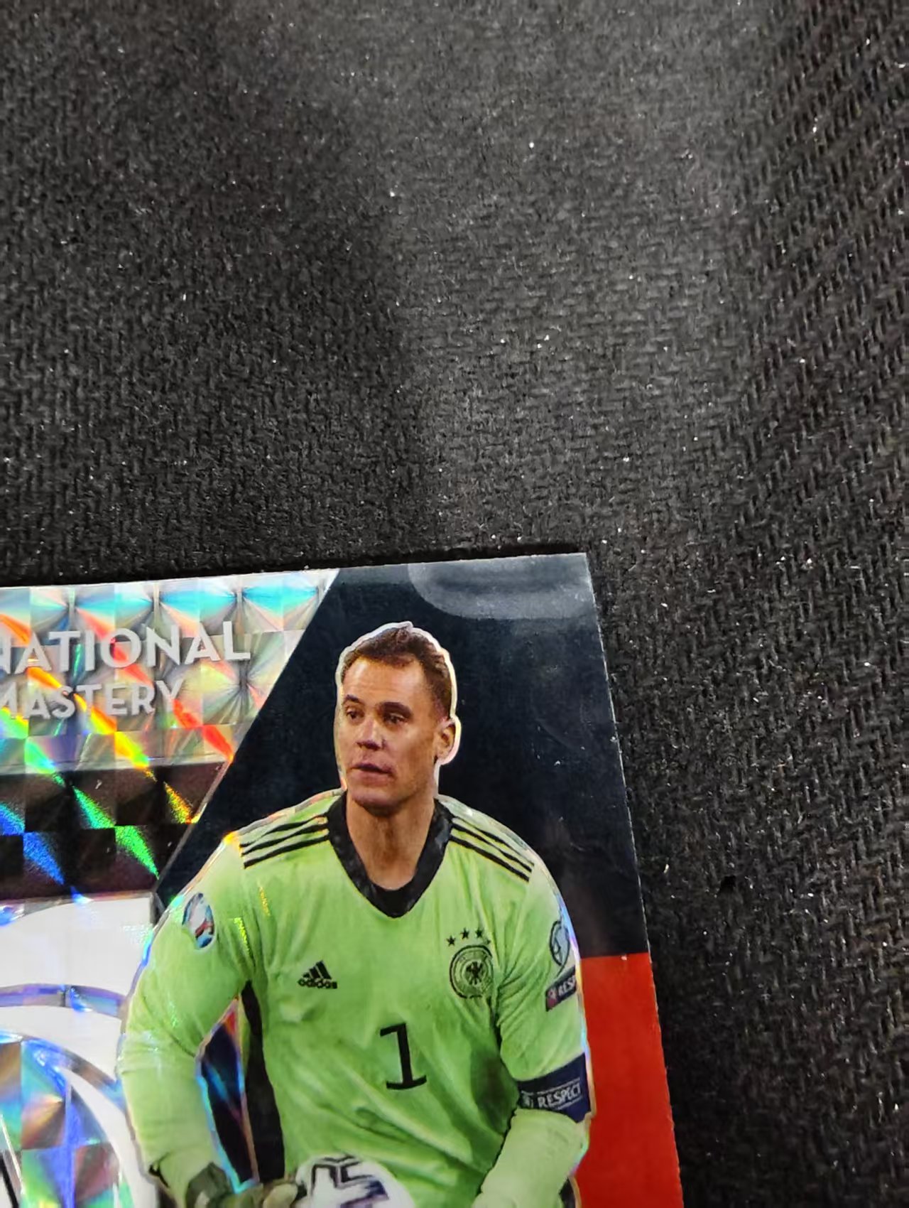 【可合并,不累计】 2021 Panini Mosaic Manuel Neuer 马赛克 欧洲杯 德国 诺伊尔 特卡 欧洲杯 银马赛克折 划痕 边角瑕疵 #9