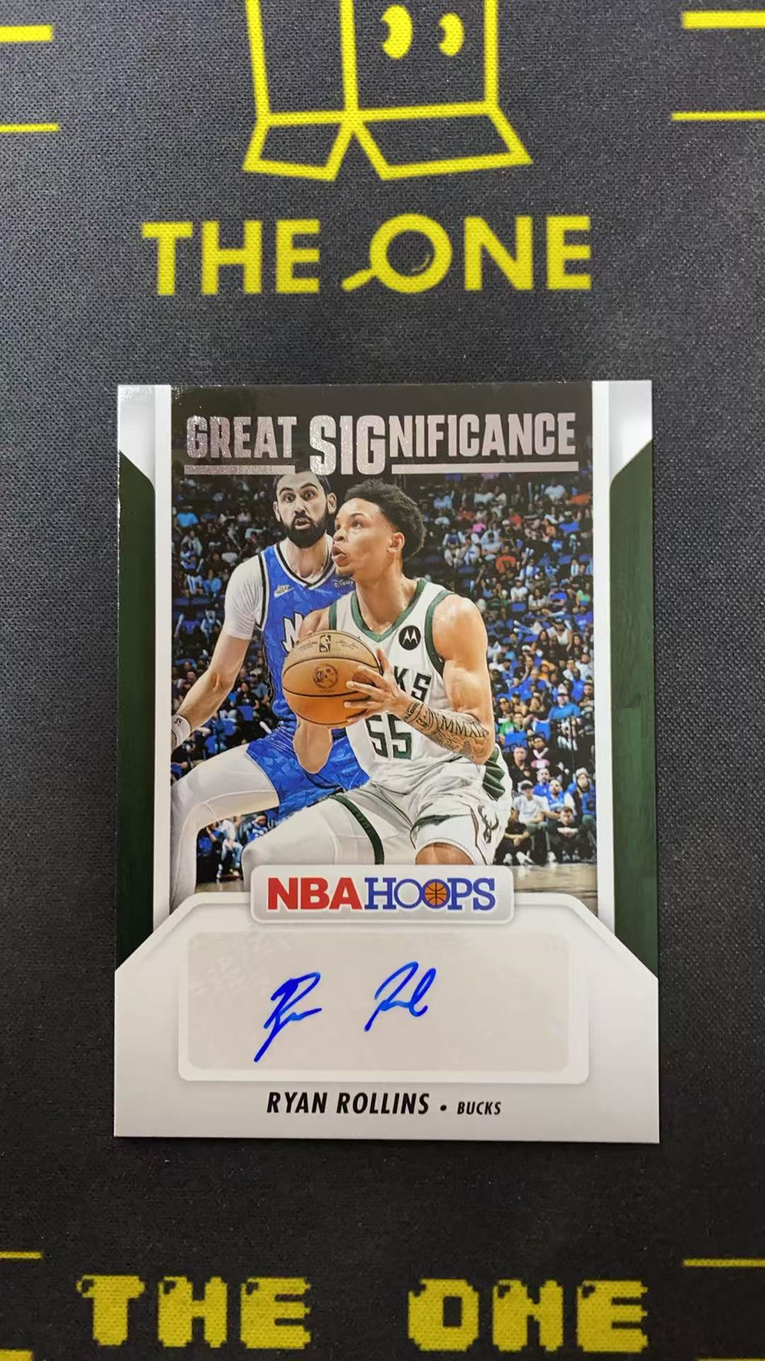 2024-25 Panini NBA Hoops Ryan Rollins 【TheOne】罗林斯 雄鹿 GREAT 伟大签 签字【千羽】