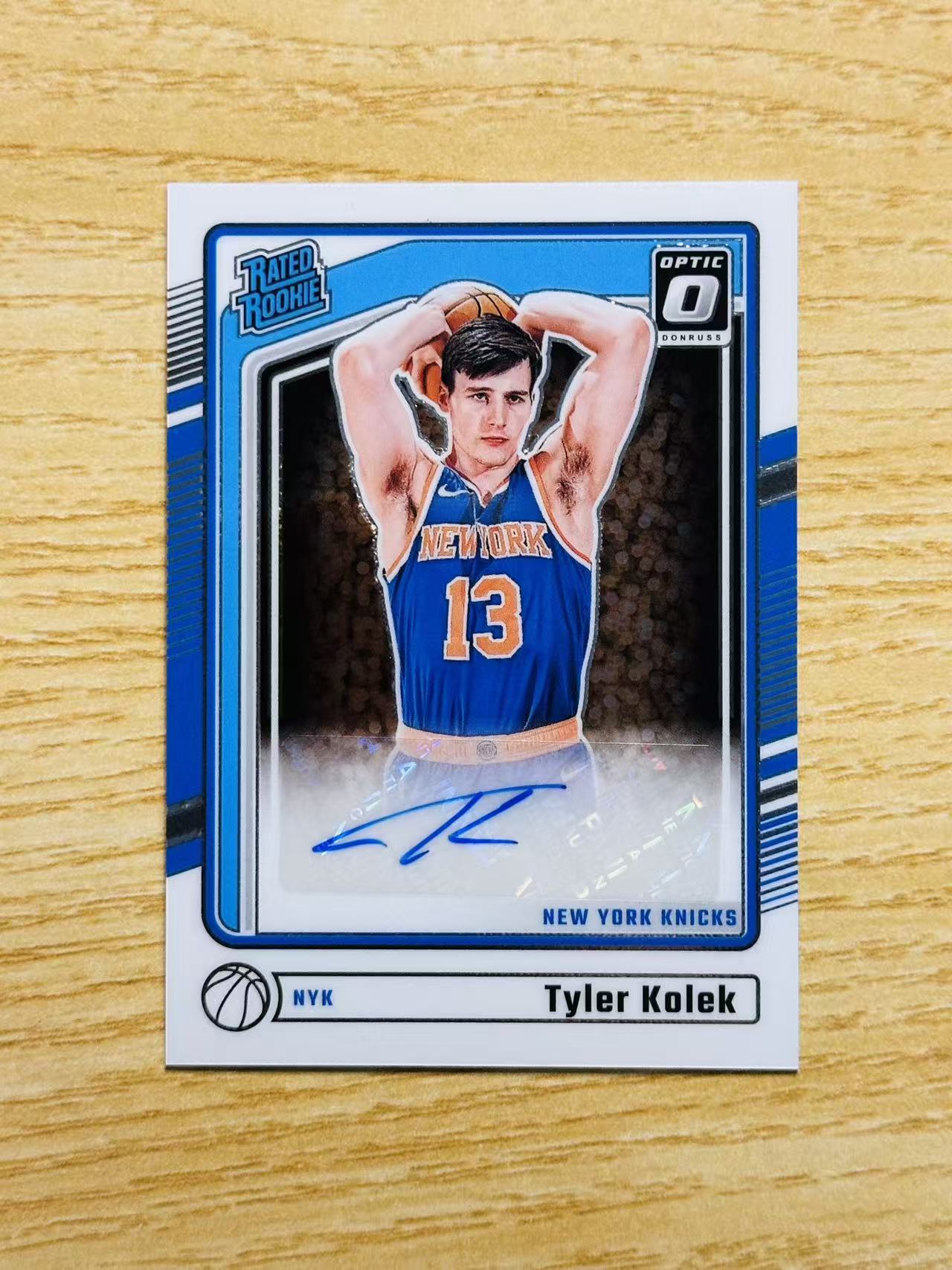 2024-25 Panini Donruss Tyler Kolek 嘿嘿代卖 杜蕾斯 泰勒 科勒克 新秀 RC 签字 尼克斯 收藏必备