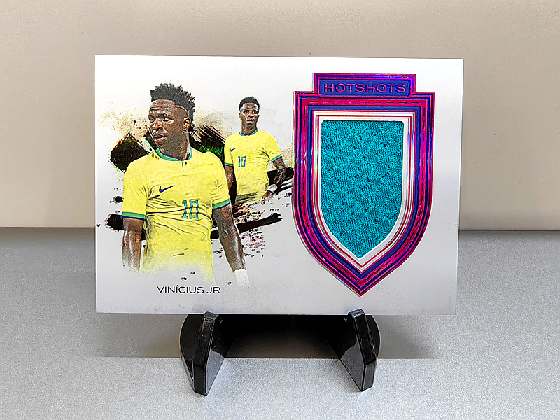 2024 Futera 福特拉 Vinicius JR 维尼修斯 物料切割 03/06 双人像 皇家马德里 巴西 弗拉门戈 世界足球先生 欧冠冠军 专收必备