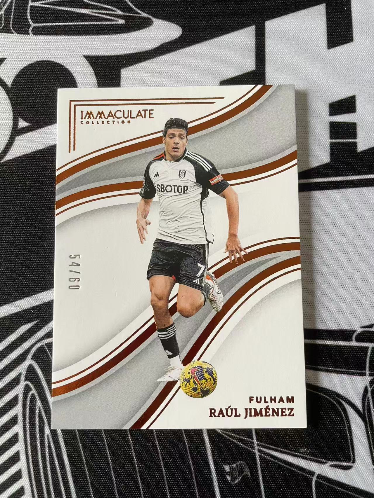 2023-24 Panini Immaculate Raul Jimenez 帕尼尼 imm 爱咪咪 富勒姆 吉梅内斯 希门尼斯 base 54/60 墨西哥 卡品如图 凑套必备