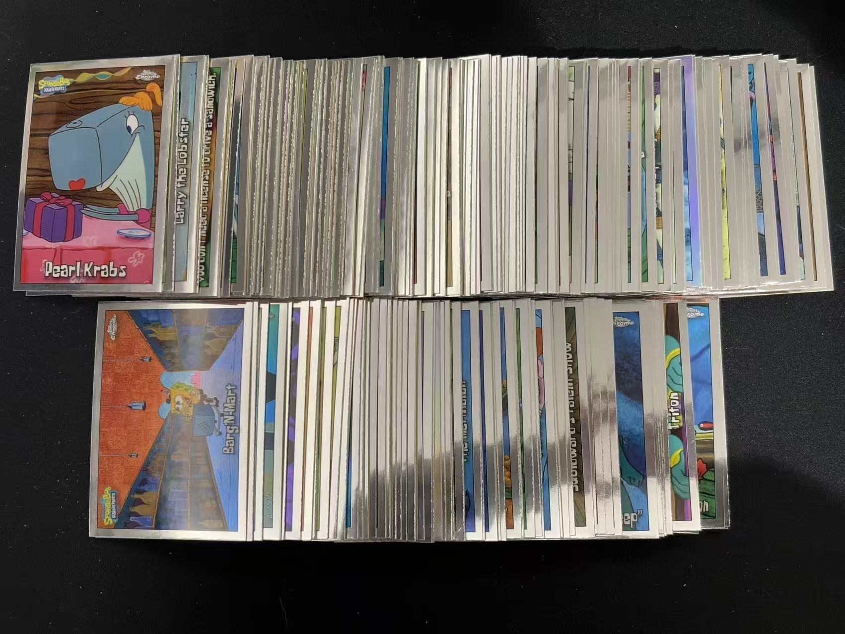 2025 Topps SpongeBob SquarePants 海绵宝宝 Chrome 海绵宝宝25周年 整套Base1-200号 第三套 - 铁哥