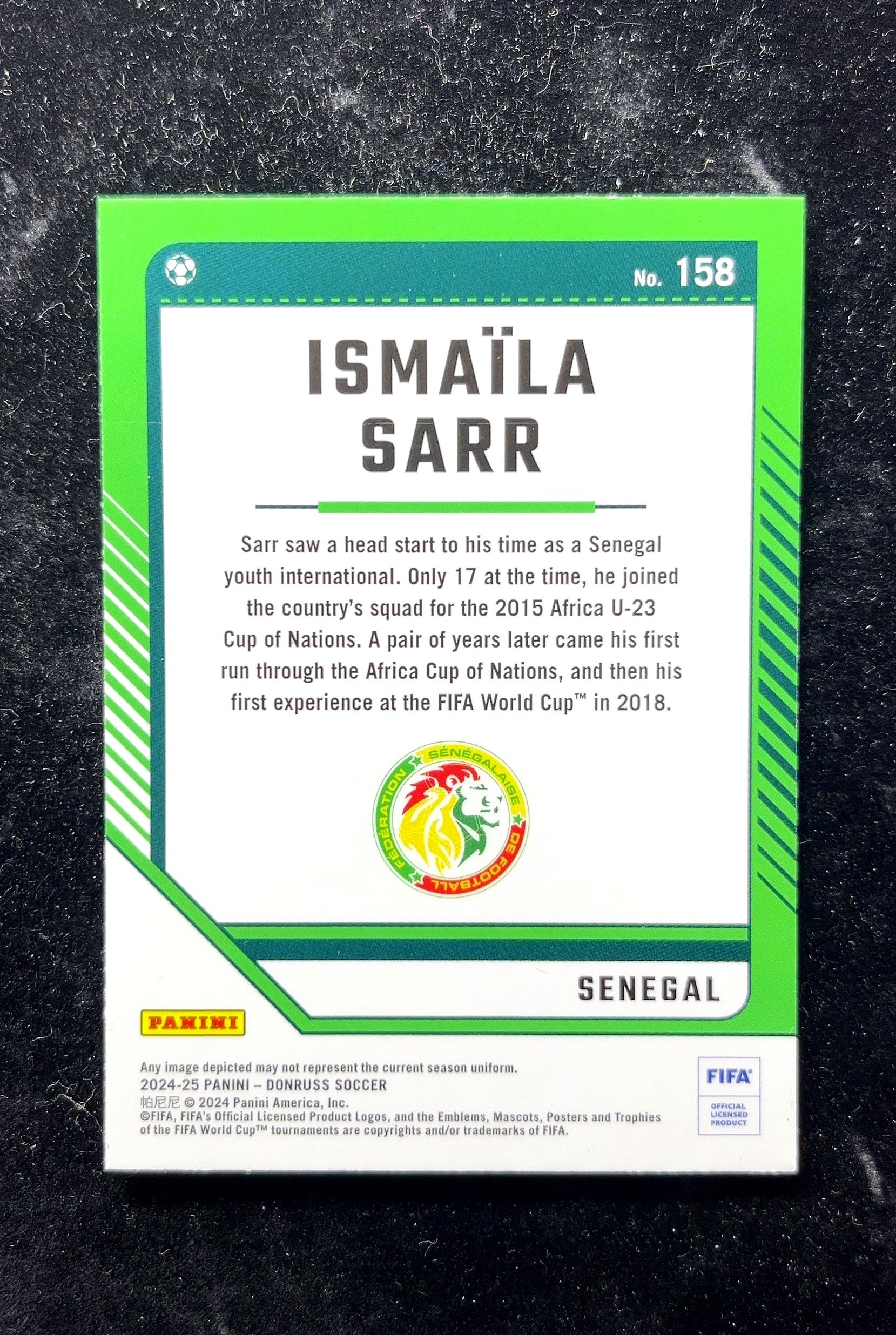 【小白1%代卖】2024-25 Panini Donruss Optic O版 Optic 0 Ismaïla Sarr 伊斯马·萨尔 新秀 RC 卡品如图 高价值 #158 0702