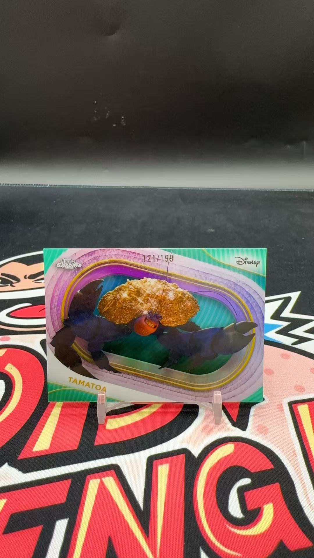 【玩具坑】2025 Topps Disney Chrome 迪士尼 TC系列 base 淡绿折 199编 #18 塞巴斯蒂安