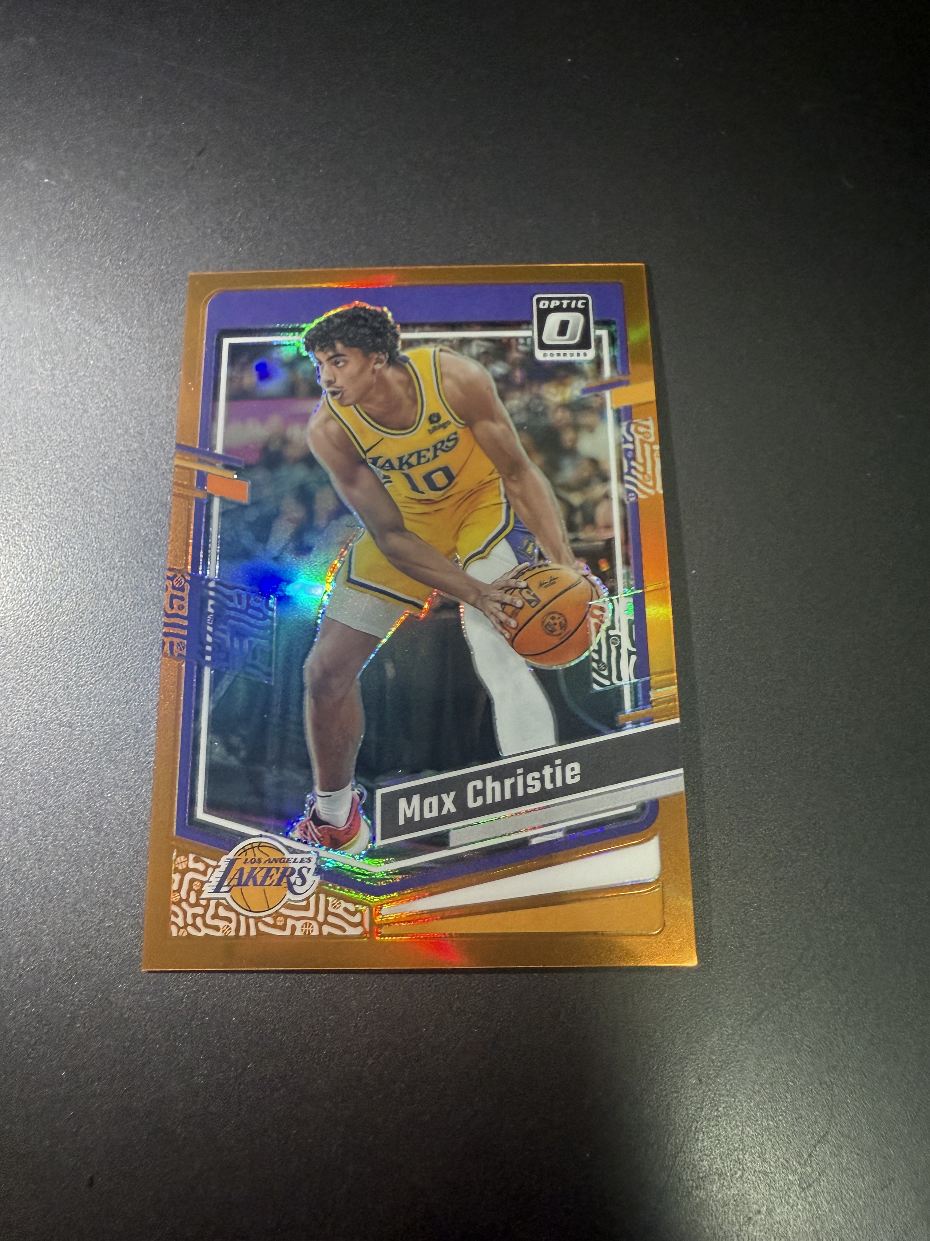 2023-24 Panini Optic Max Christie 克里斯蒂 湖人队 橙折 199编 T