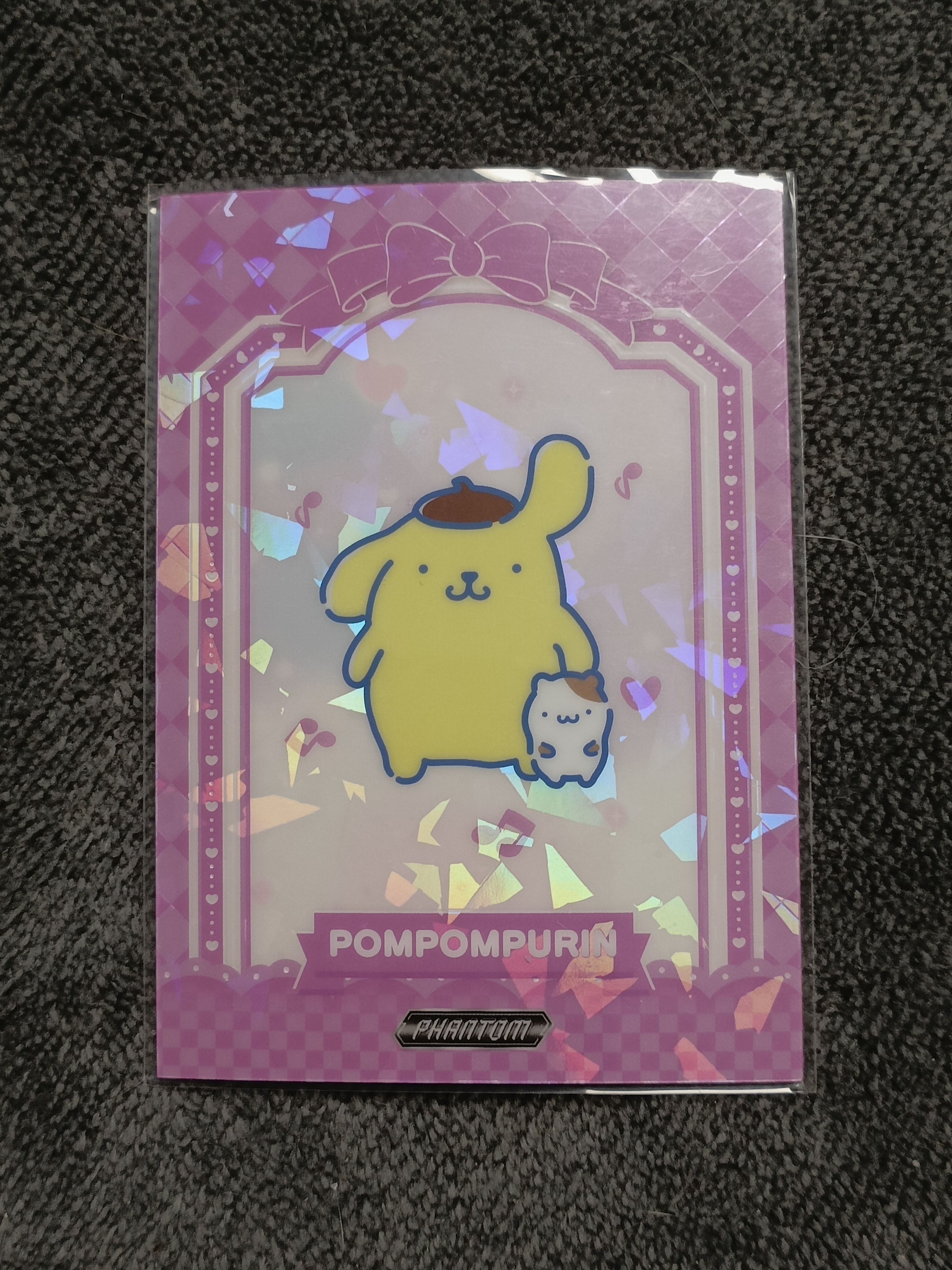2023 Kakawow PHANTOM 三丽鸥家族系列收藏卡 POMPOMPURIN 布丁狗 【谦谦拍卖】PSA-IPU-19 紫折 084/115编 秋鹿