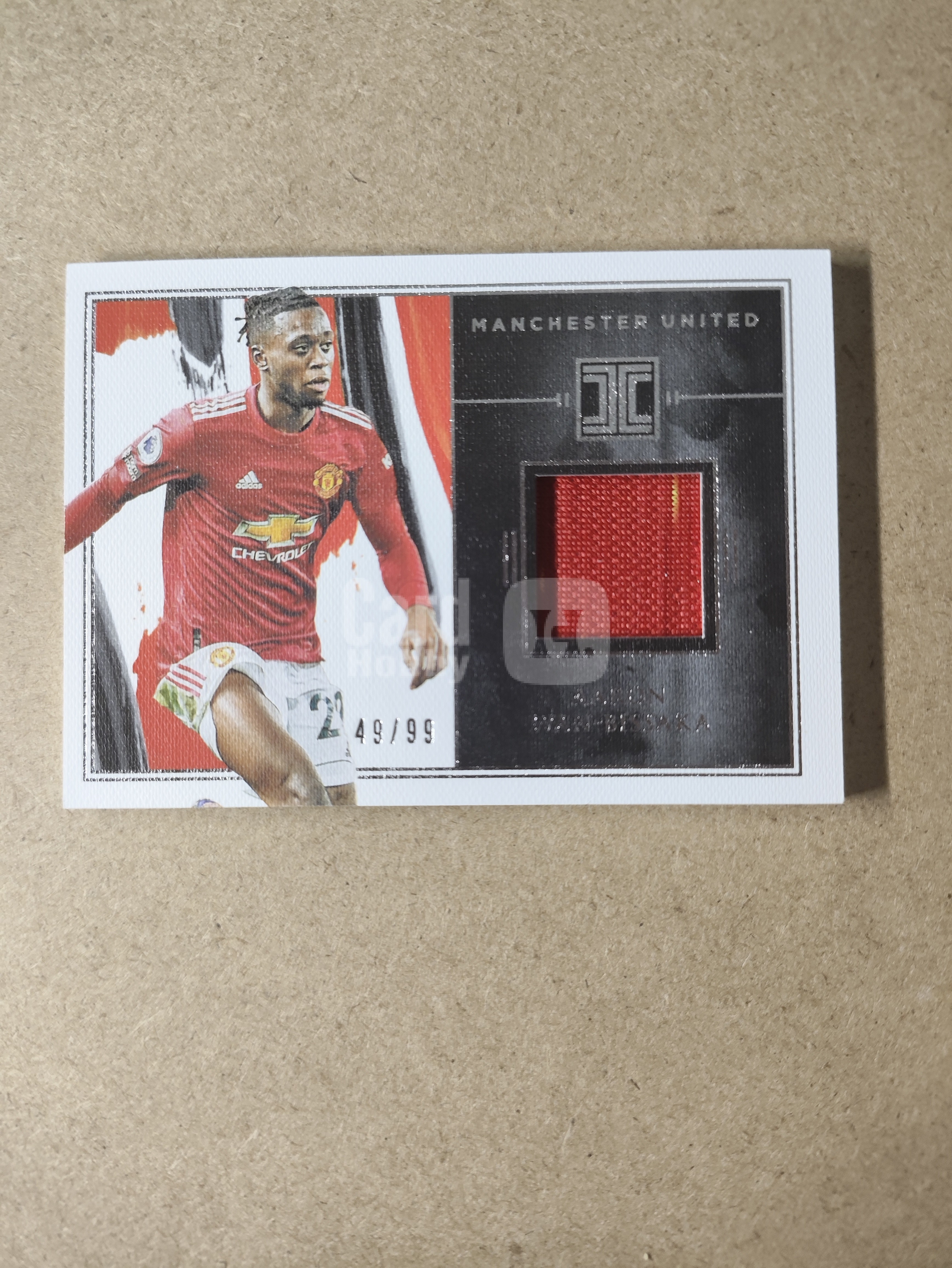 2020-21 Panini Impeccable Aaron Wan-Bissaka 英超 小真金 万比萨卡 物料 49/99编 球衣 切割 银平行 曼联 刚果 世界杯铁闸 卡品如图 收藏必备
